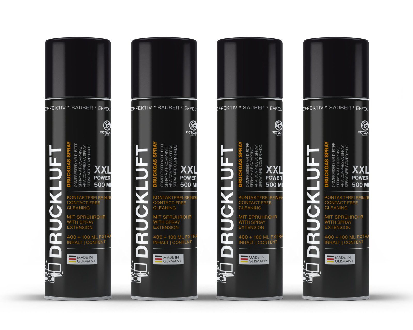 OCTOPUS Fluids Werkstattwagen 4x Druckluftspray, Druckluft günstig online kaufen