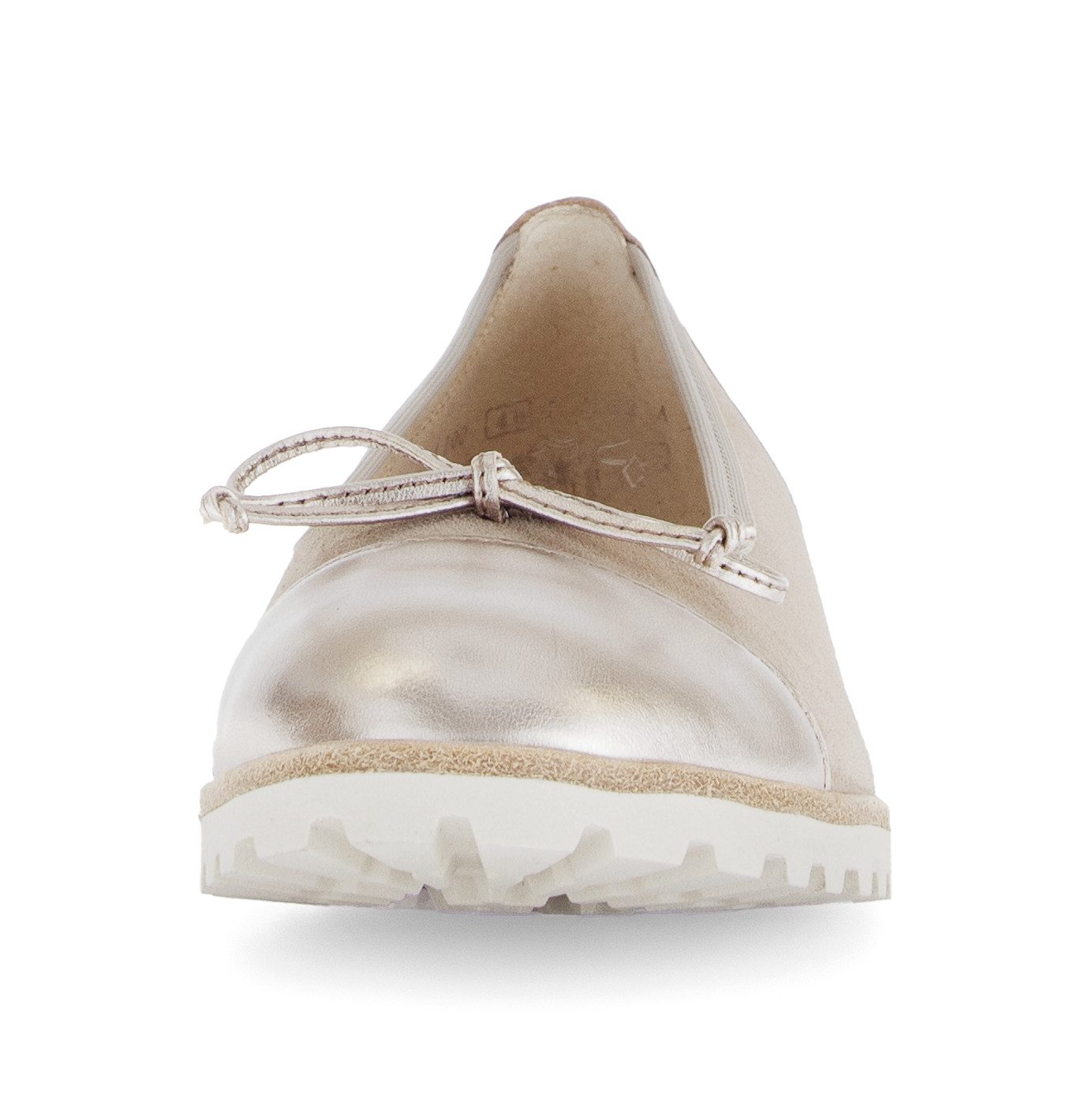 Gabor Ballerina Blockabsatz, Businessschuh, Schlupfschuh mit Zierschleife