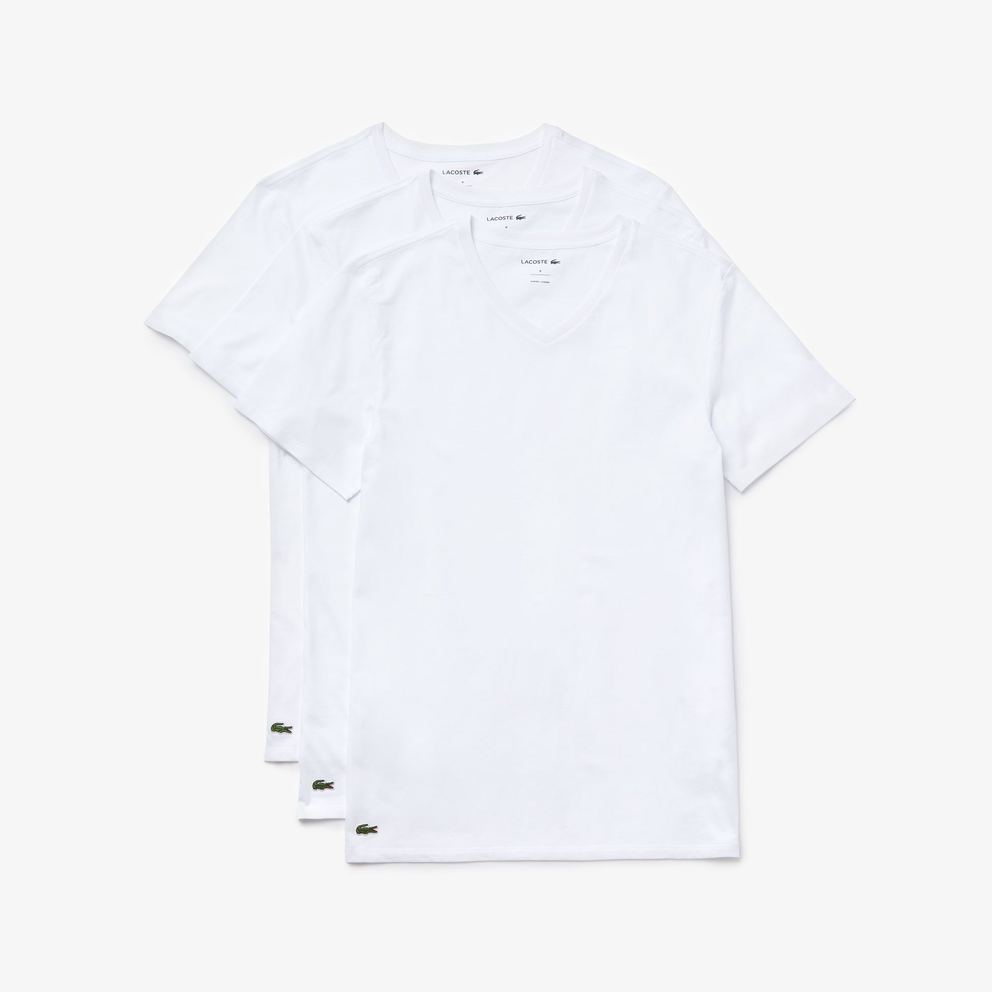Lacoste T-Shirt »Basic V-Ausschnitt« (Packung, 3-tlg., 3er-Pack) online  kaufen | OTTO