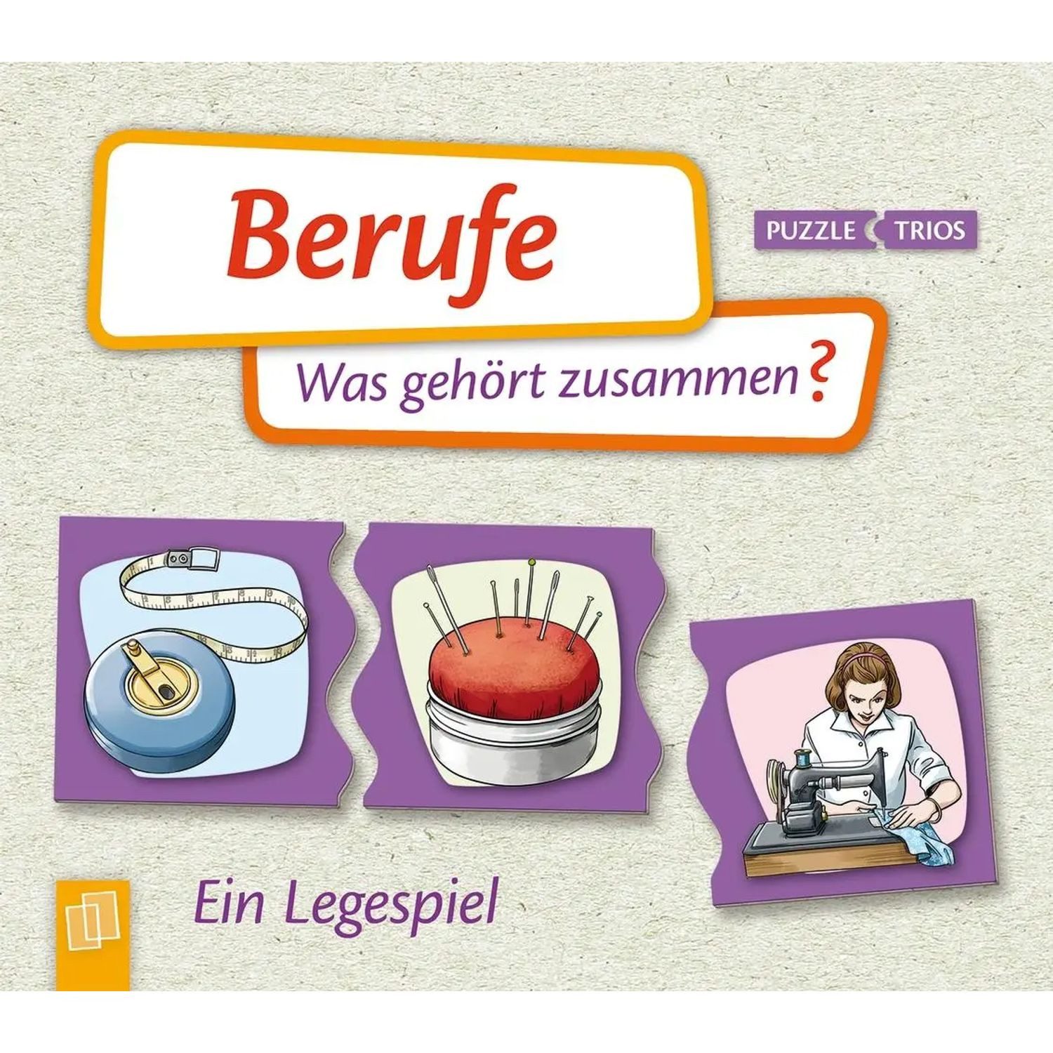Verlag an der Ruhr Puzzle Berufe - Was gehört zusammen? Ein Legespiel für Menschen mit Demenz, Puzzleteile