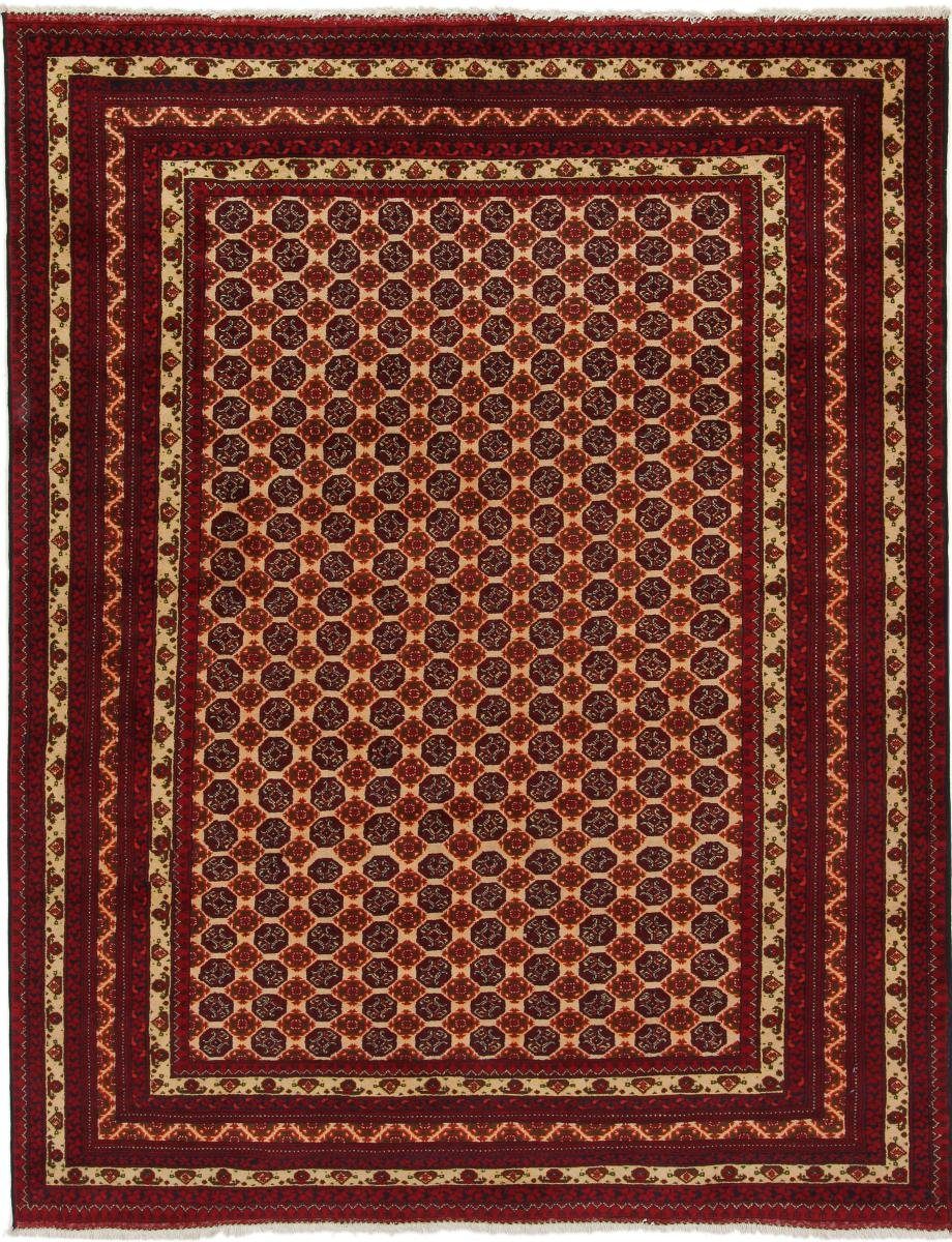 Orientteppich Afghan Mauri 151x195 Handgeknüpfter Orientteppich, Nain Trading, rechteckig, Höhe: 6 mm