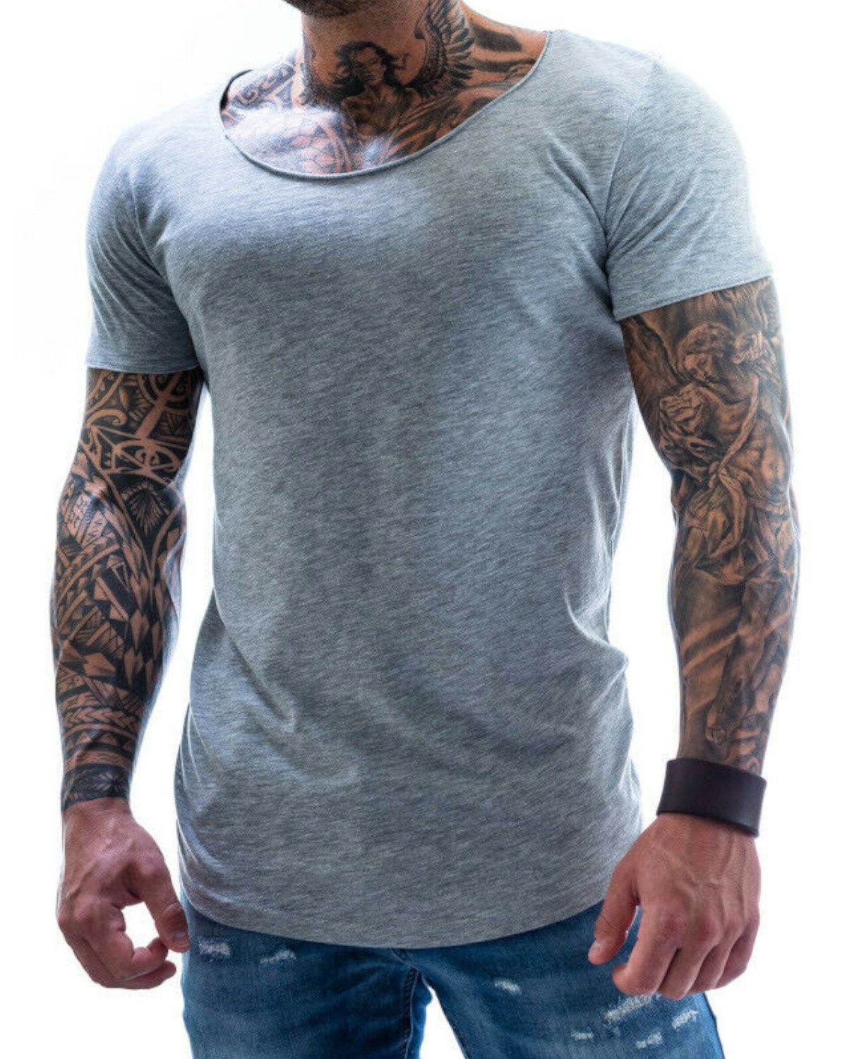 Psycho Urban T-Shirt Oversize Shirt im lässigen Style