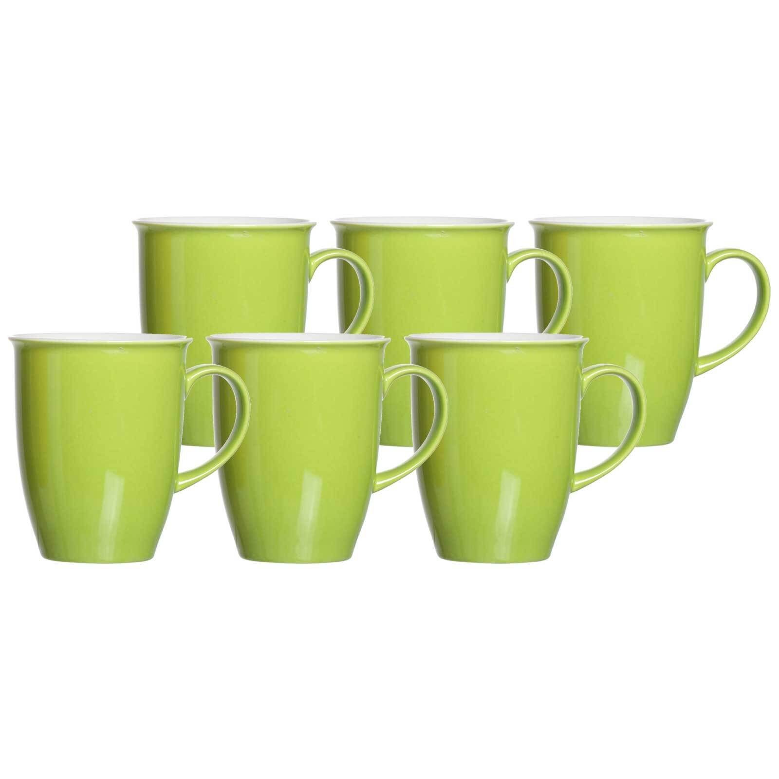 Ritzenhoff & Breker Becher Doppio Kaffeebecher 320 ml 6er Set, 6-tlg., Porzellan