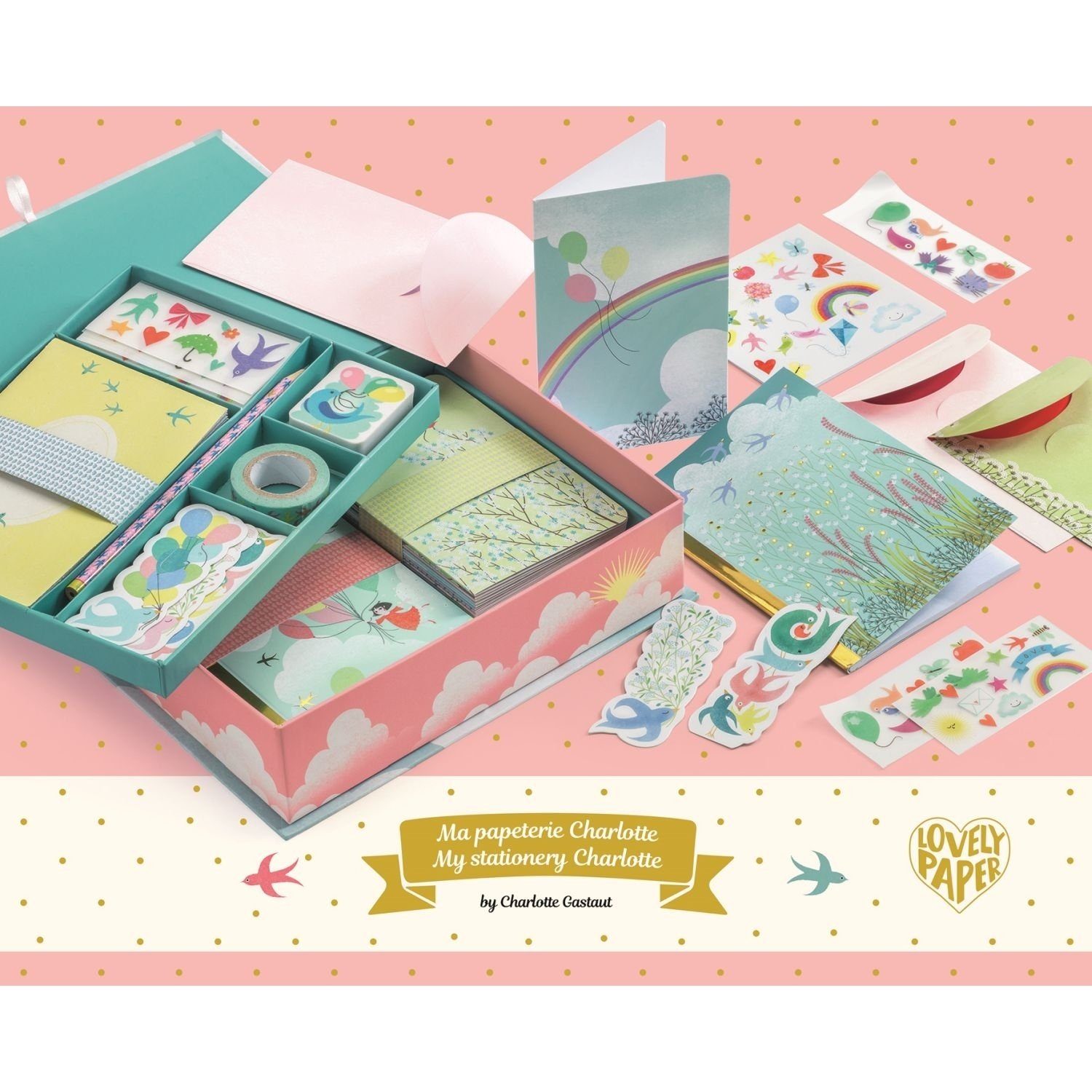 DJECO Nachtlicht DD03502 Geschenkboxen: Charlotte
