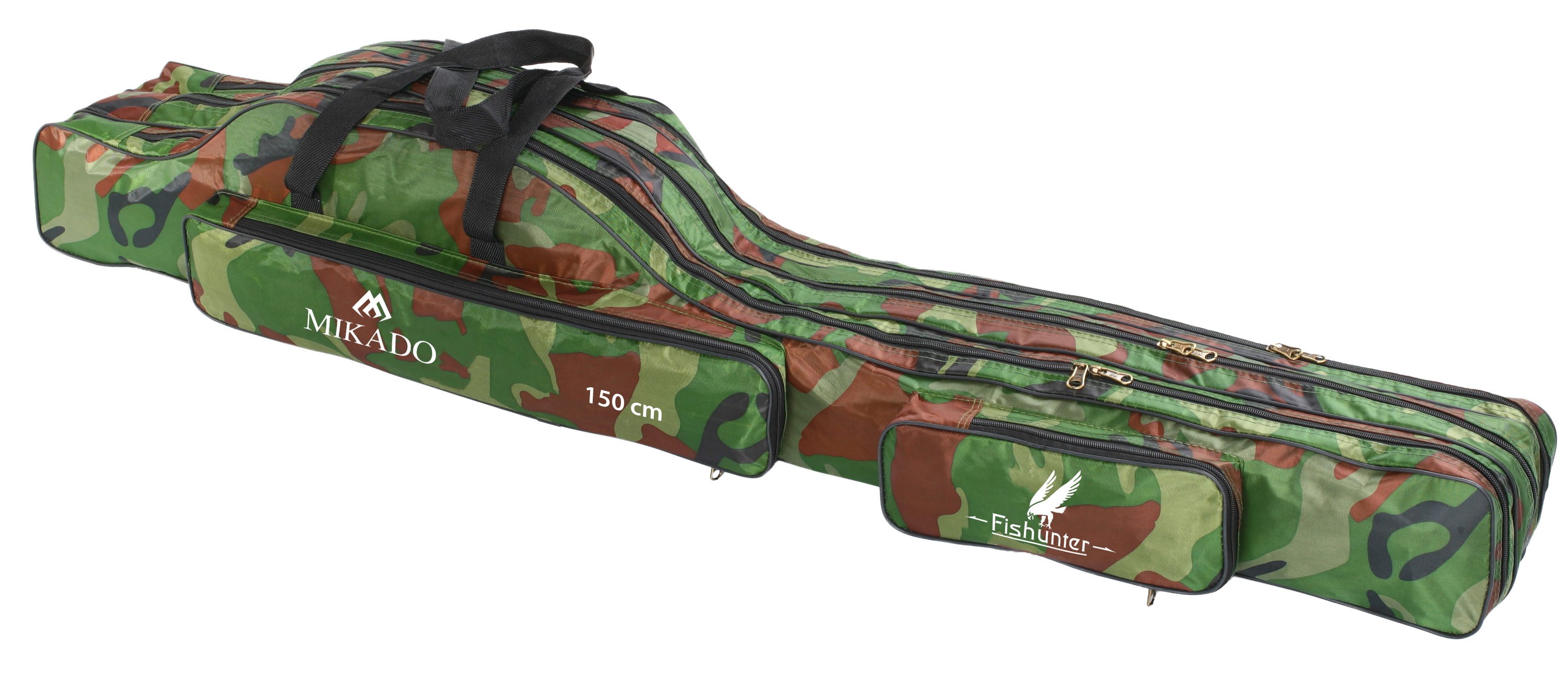 MIKADO Total Fishing Angelrutentasche Rutenfutteral - 3 Fächer - in 3 Grö. günstig online kaufen