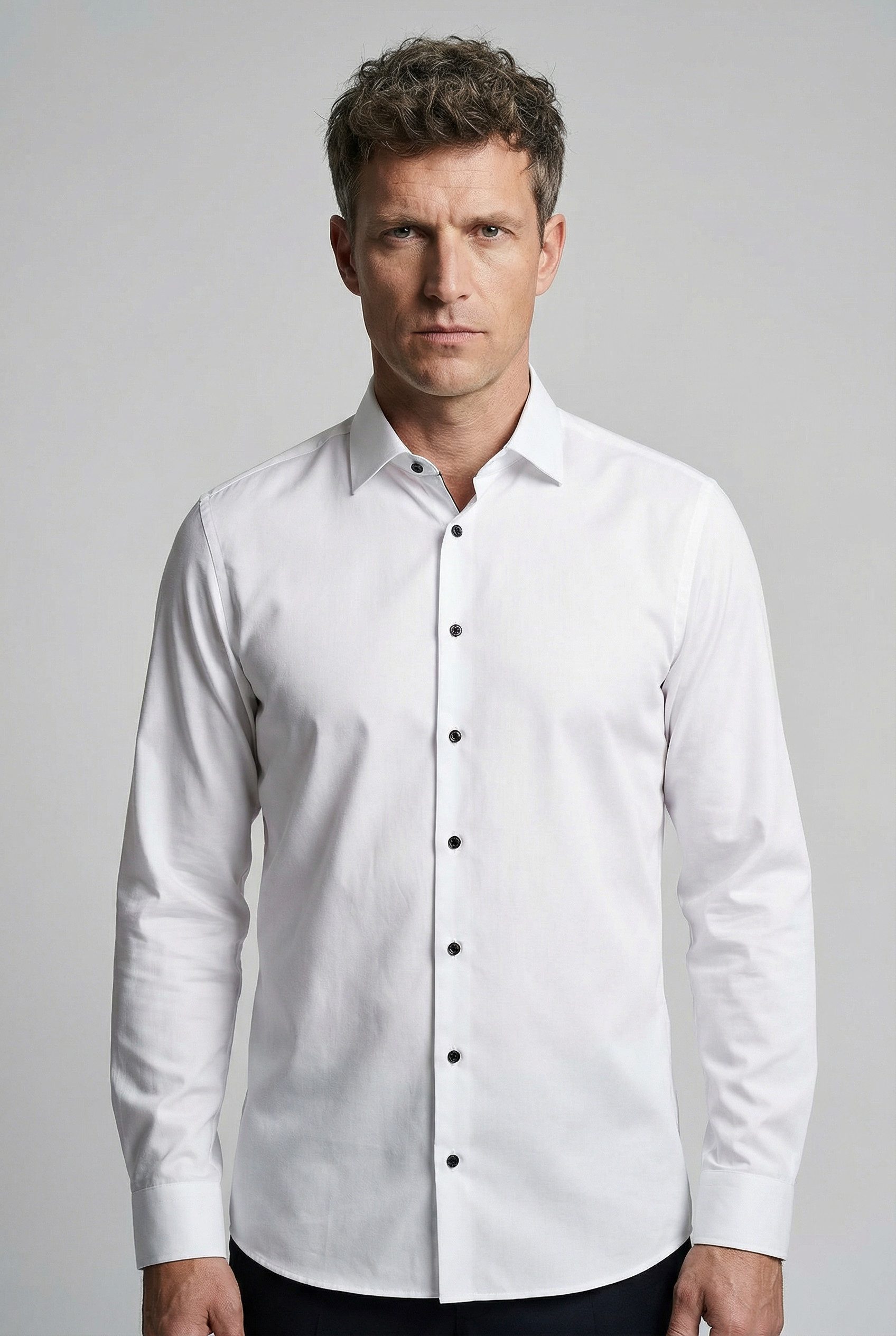 OLYMP Langarmhemd No 6 Businesshemd, super slim fit, New York Kentkragen