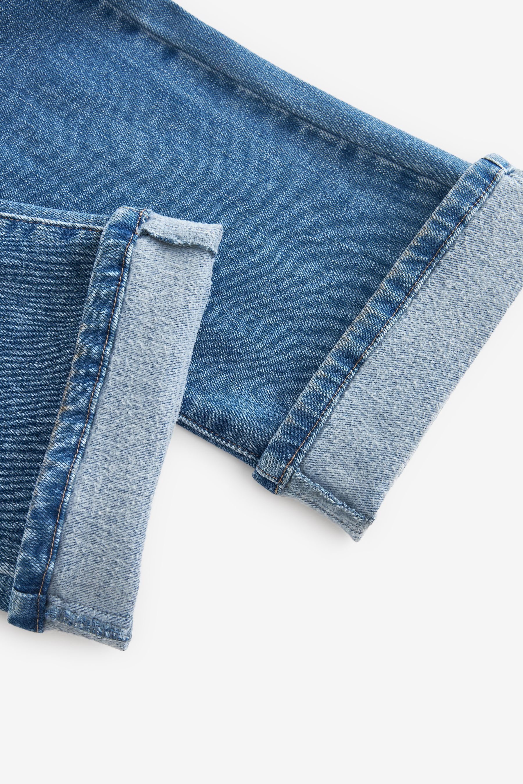 Blue Jeans Mid Bootcut (1-tlg) Angeraute Next Bootcut-Jeans