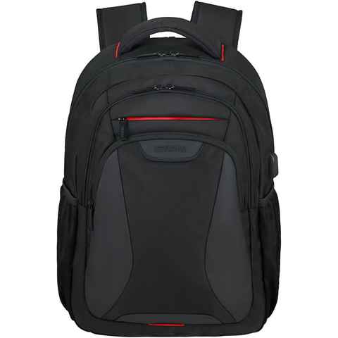 American Tourister® Laptoprucksack At Work, Freizeitrucksack Schulrucksack USB-Schleuse 15,6-Zoll Laptopfach