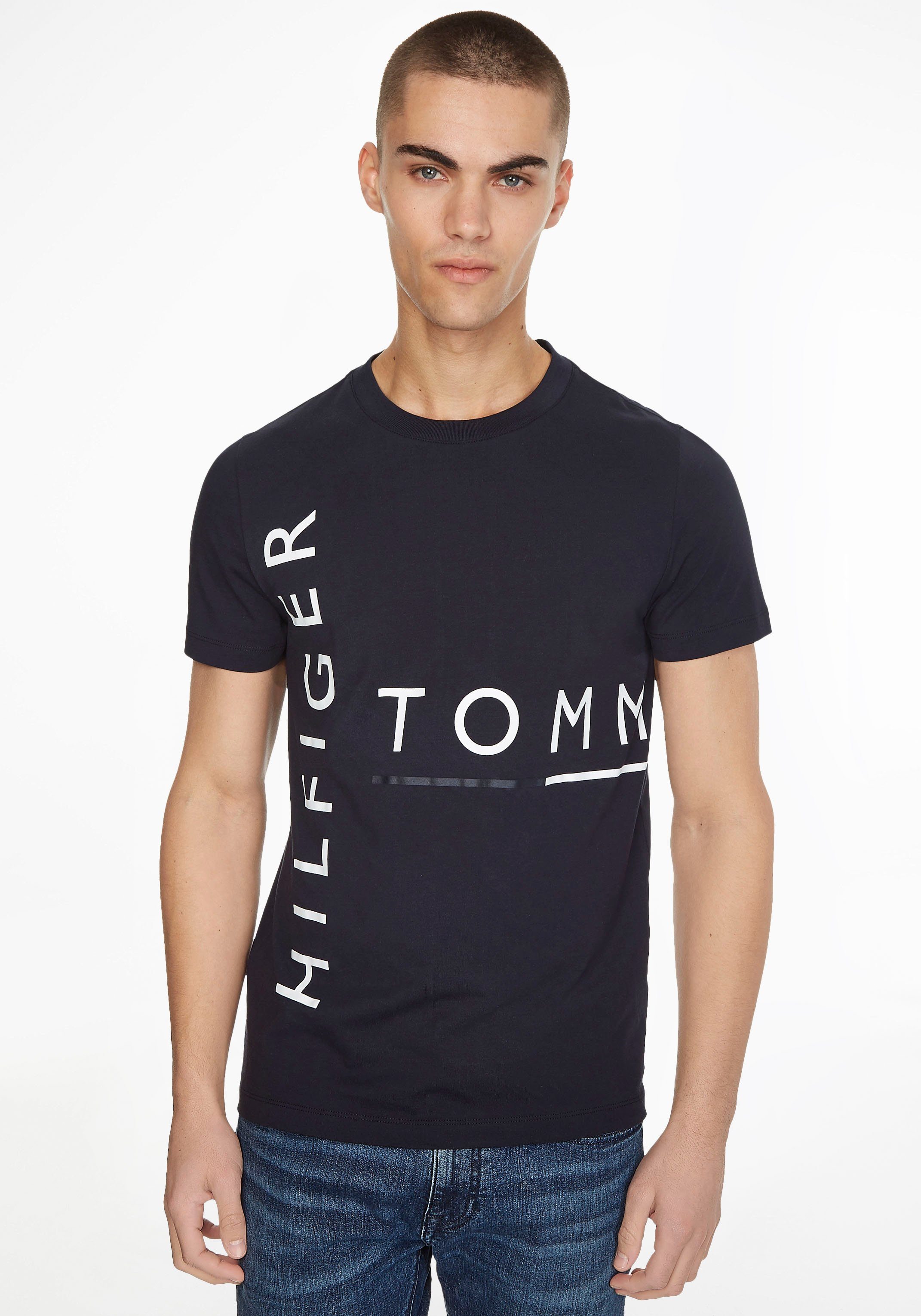 Tommy Hilfiger TShirt »GRAPHIC OFF PLACEMENT«