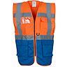 Hi-Vis Orange/Royal Blue