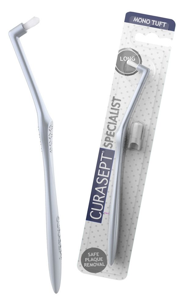 Curasept Zahnbürste 3x Curasept Specialist Mono Tuft 9 mm Long