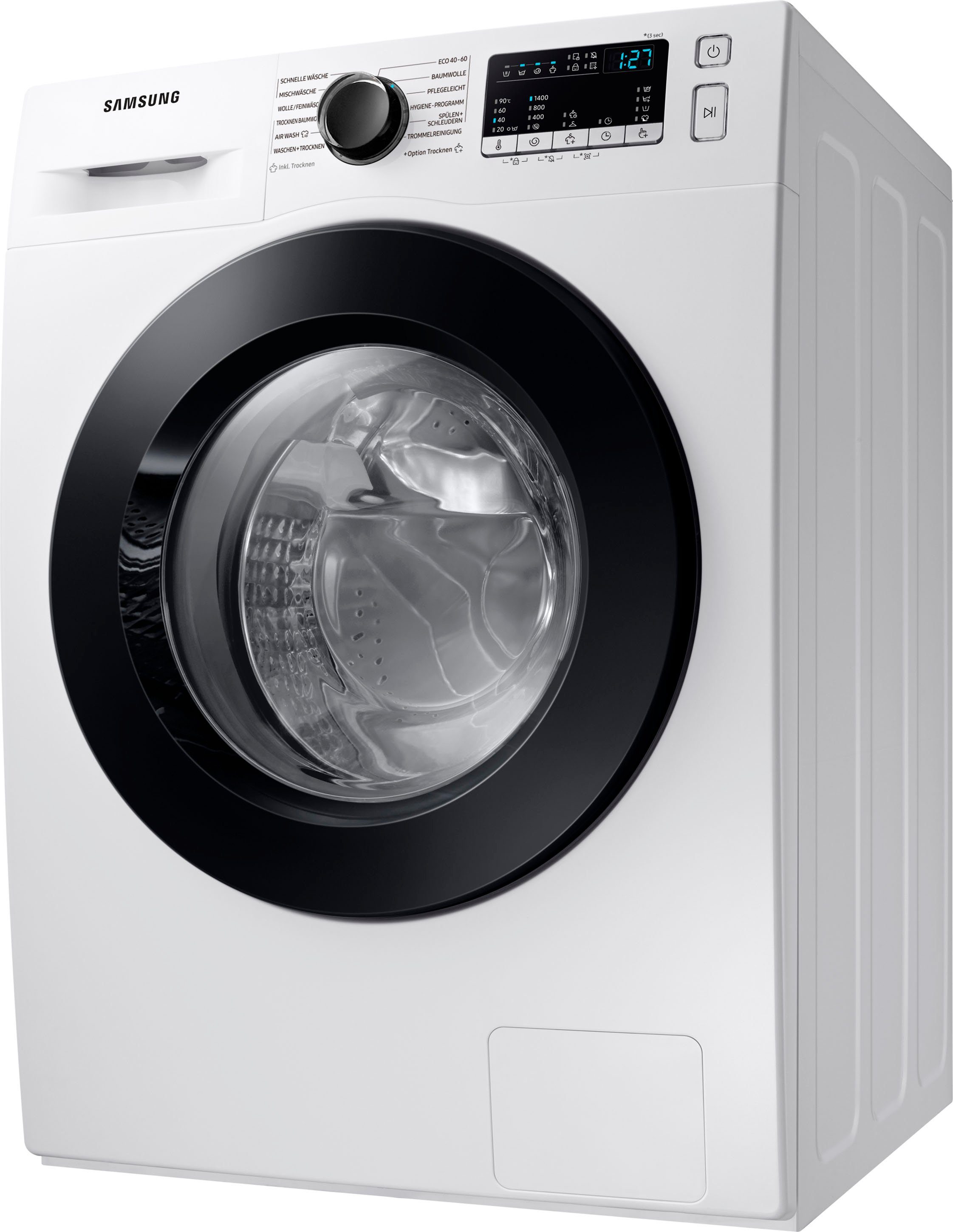 Samsung Waschtrockner WD4000T WD8ET4049CE/EG, 8 kg, 5 kg, 1400 U/min, SchaumAktiv