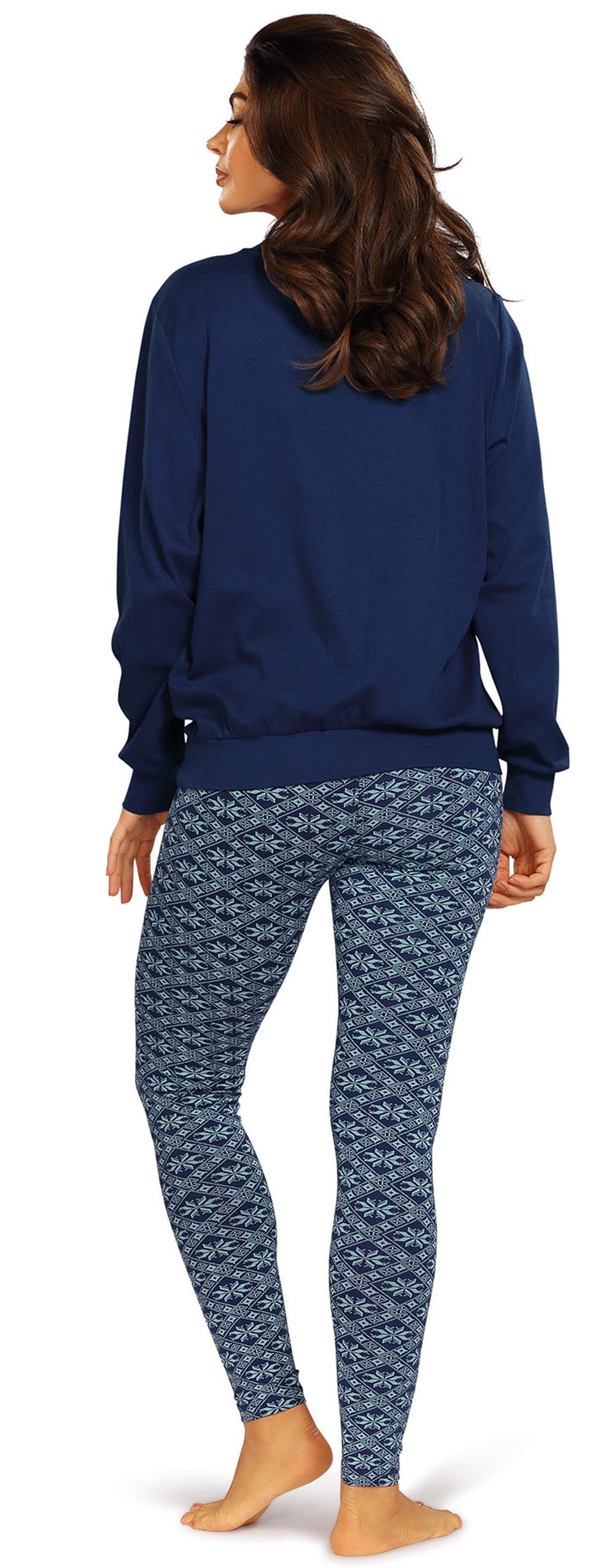 comtessa Schlafanzug Cosy Winter (Set, 2 tlg., 2-teilig) Damen Pyjama lang günstig online kaufen