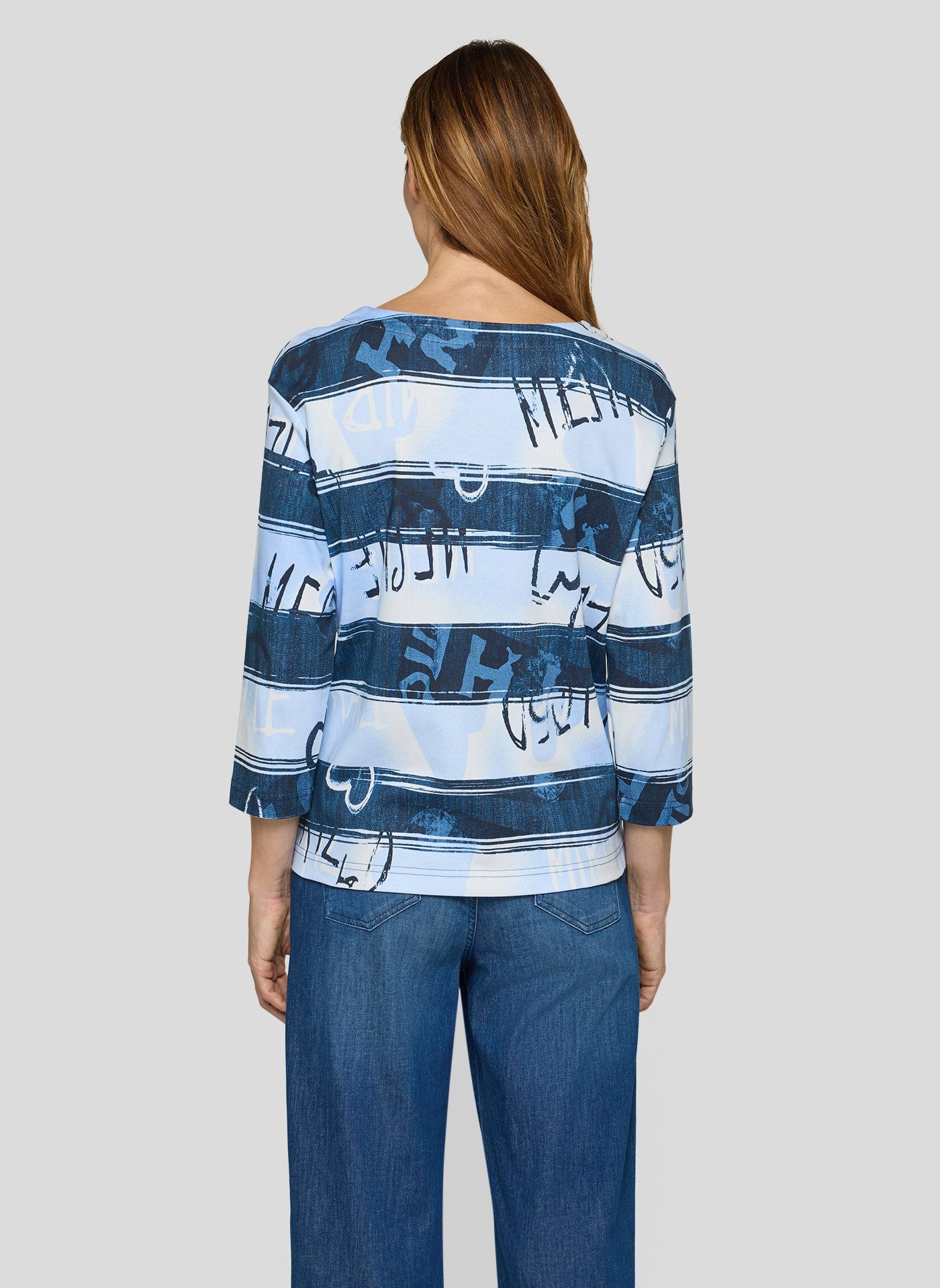 Rabe Sweatshirt mit Printnd