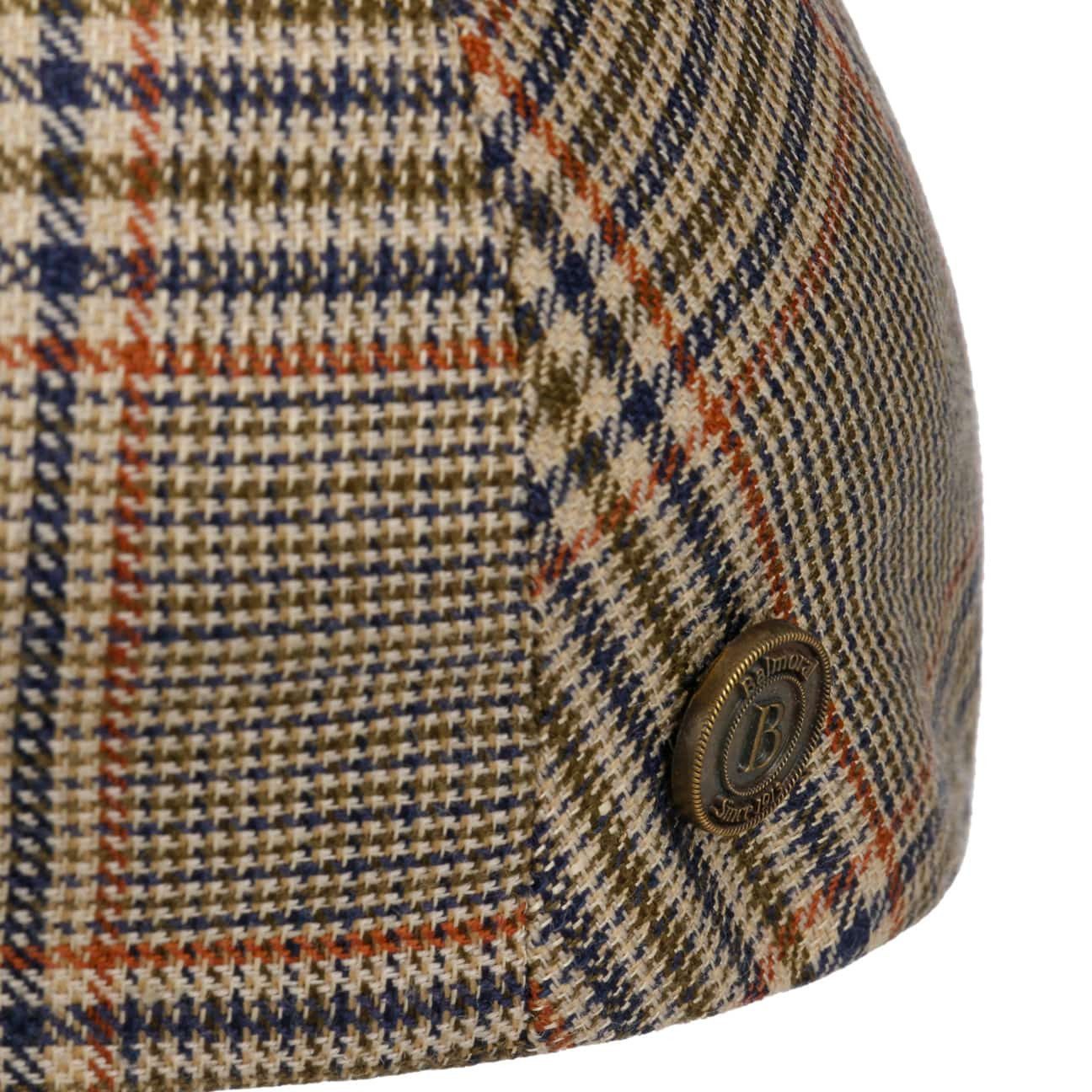 Balmoral Flat Cap (1-St) Schirmmütze mit Schirm, Made in the EU
