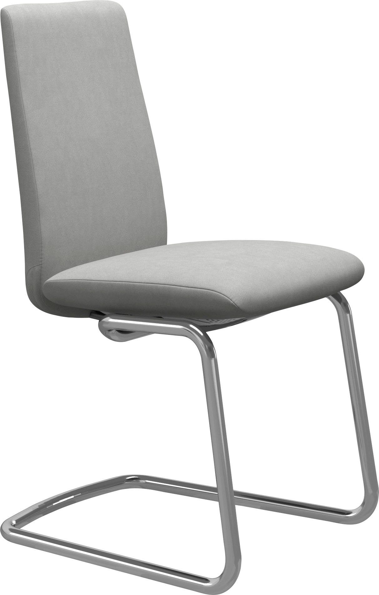 Stressless® Polsterstuhl Laurel, Low Back, Größe M, mit Beinen aus Stahl in Chrom glänzend
