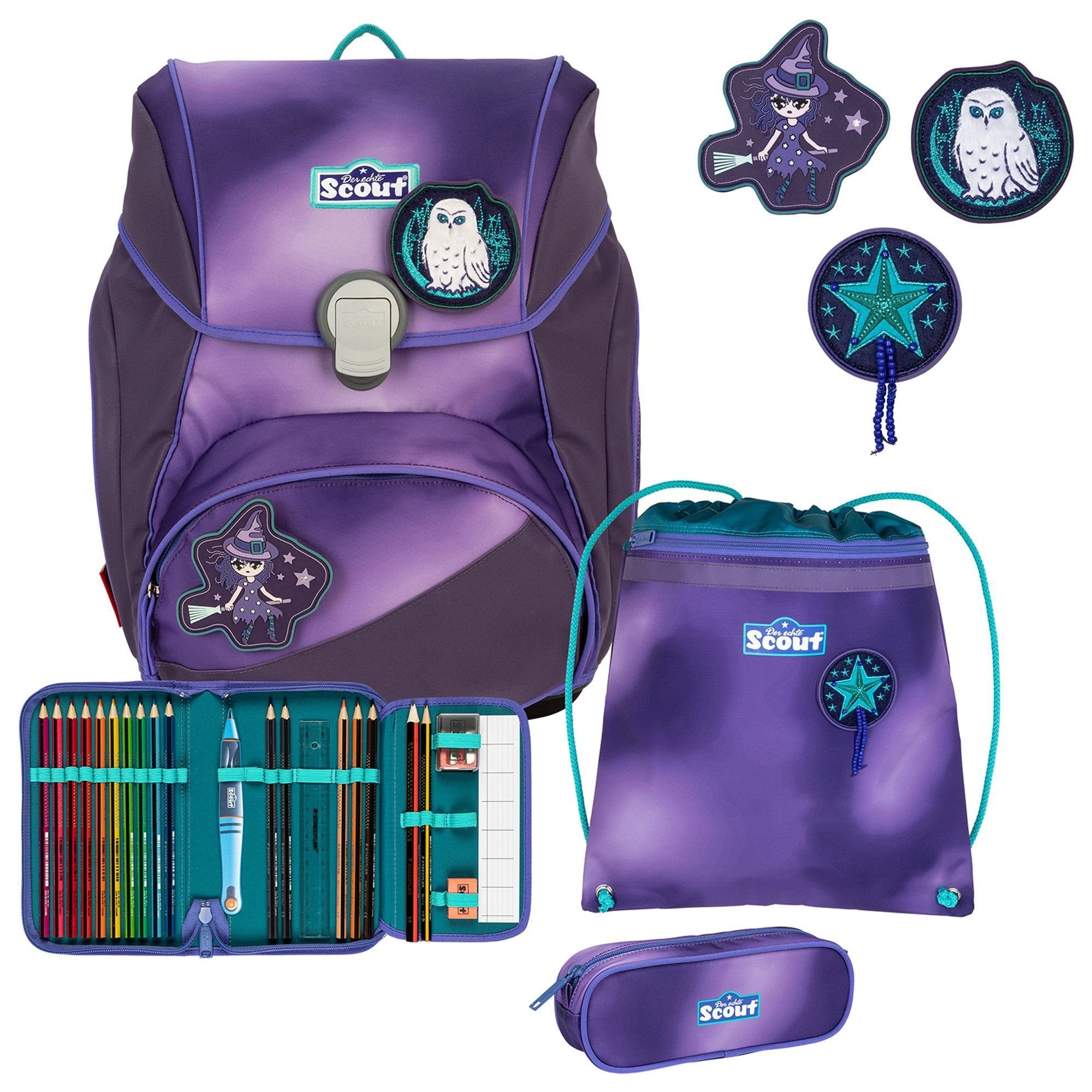 Scout Ранцы Alpha (4-tlg), Polyester