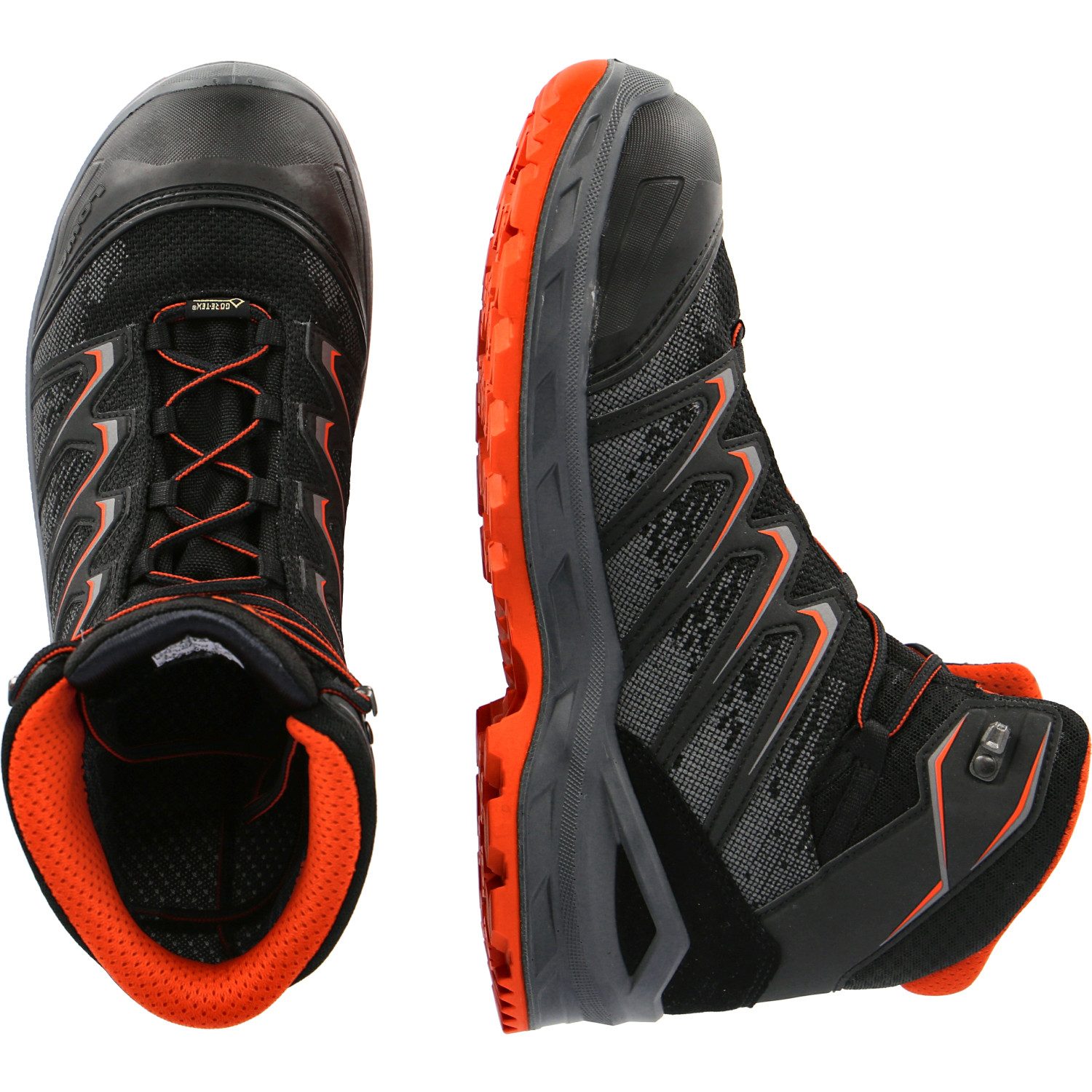 Lowa Sicherheitshochschuhe S3 "LARROX WORK GTX BLACK MID" Sicherheitsschuh