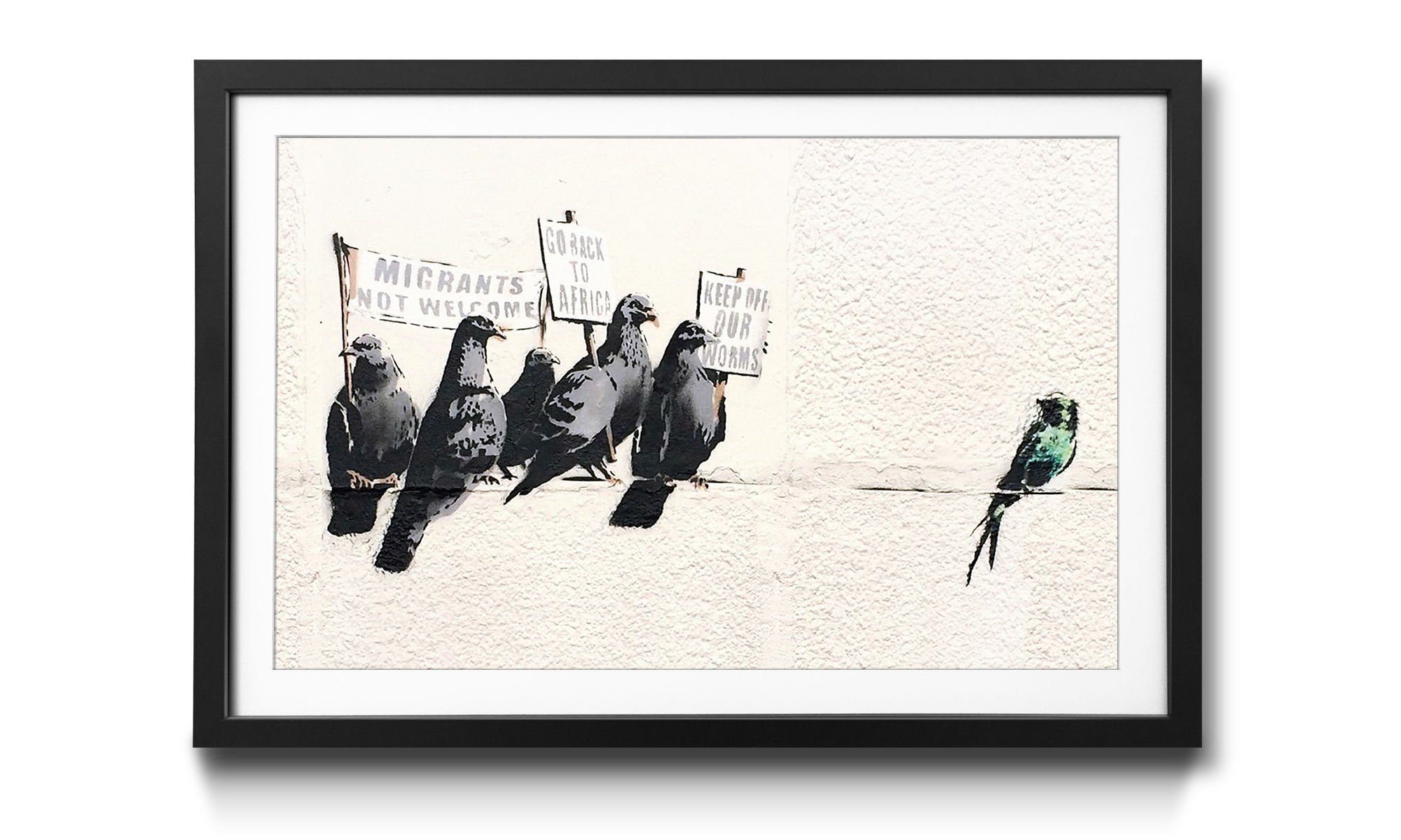 WandbilderXXL Kunstdruck Banksy No.11, Banksy, Wandbild, in 4 Größen erhältlich