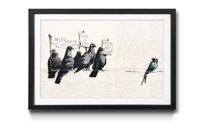 WandbilderXXL Kunstdruck »Banksy No.11«, Wandbild, in 4 Größen erhältlich