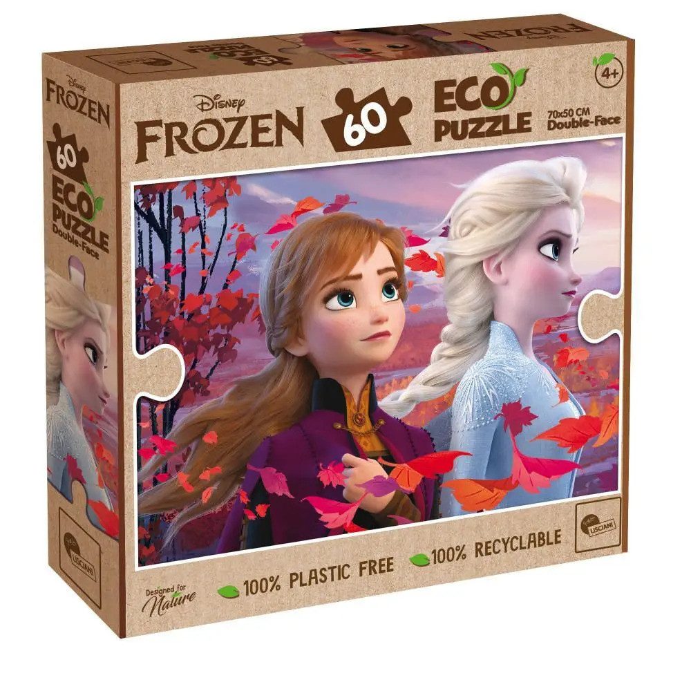 Puzzle DISNEY ECO-PUZZLE DF FROZEN 60, Puzzleteile
