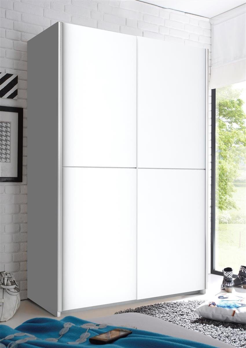 möbelando Schwebetürenschrank Fred 125 x 195.5 günstig online kaufen