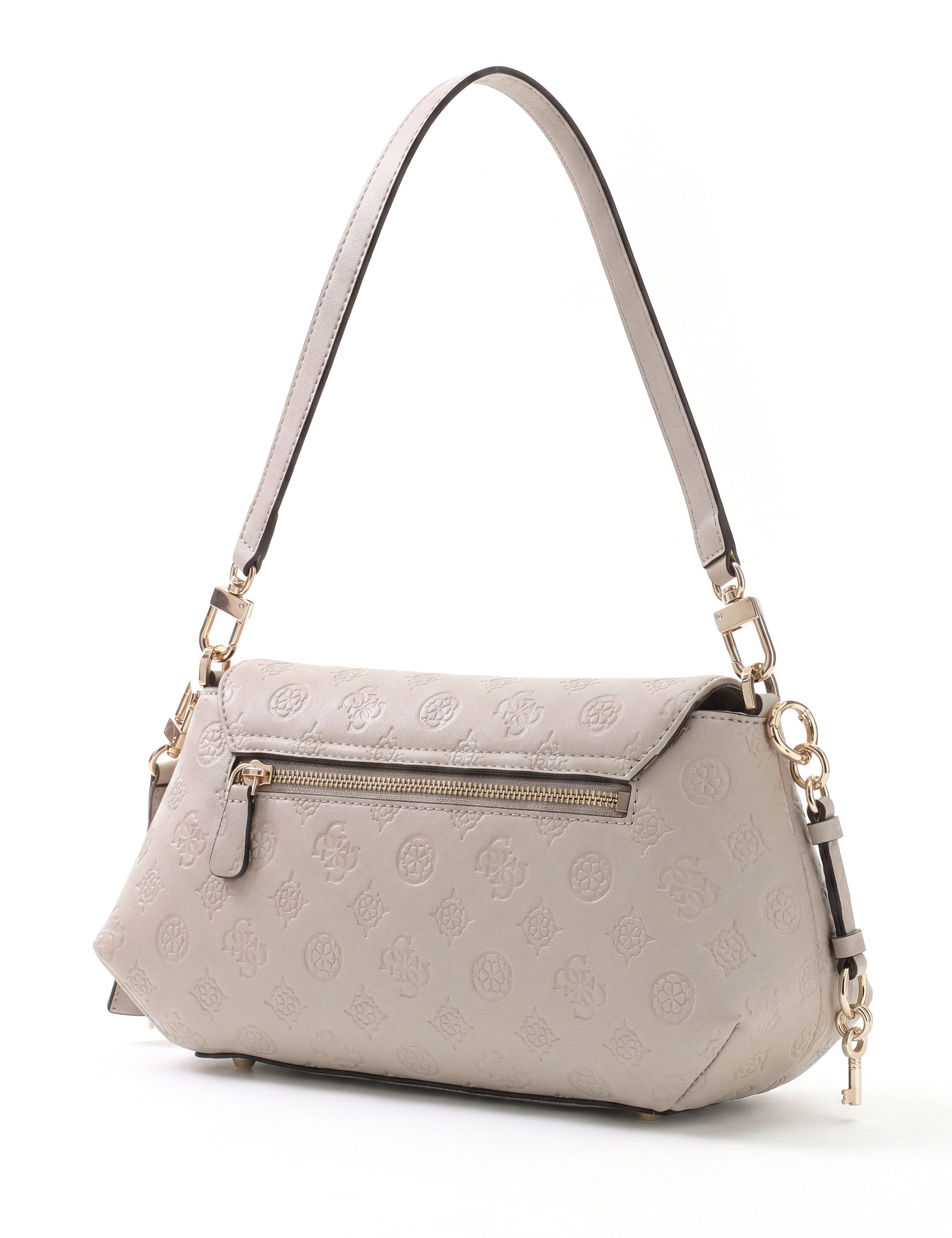 Guess Umhängetasche CARMELLA CROSSBODY FLAP, Damen Handtasche, Schultertasche mit Überschlag – Bild 5 von 5
