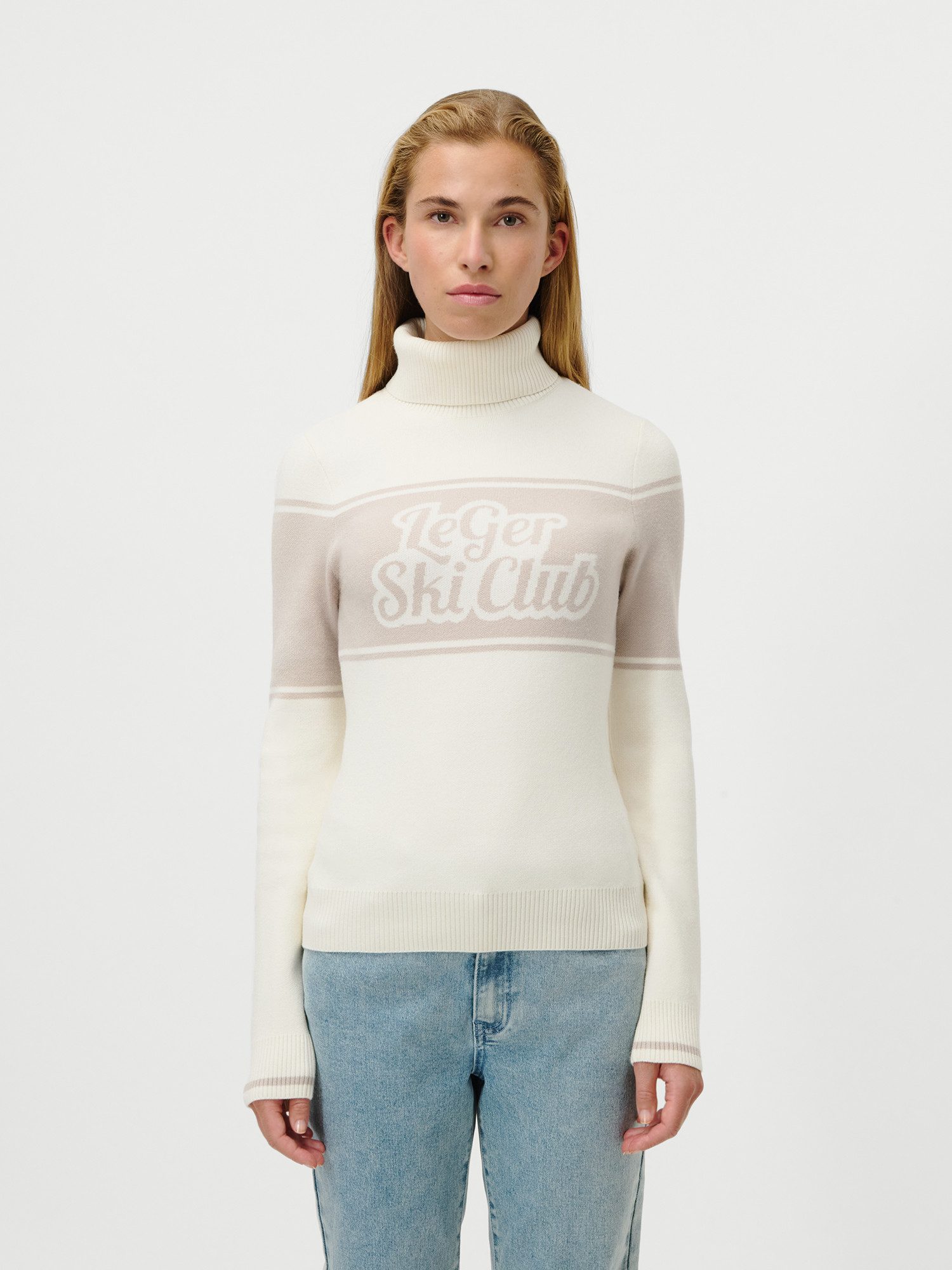 LeGer Rollkragenpullover Elna, LeGer by Lena Gercke körpernahe Form, Rippst günstig online kaufen