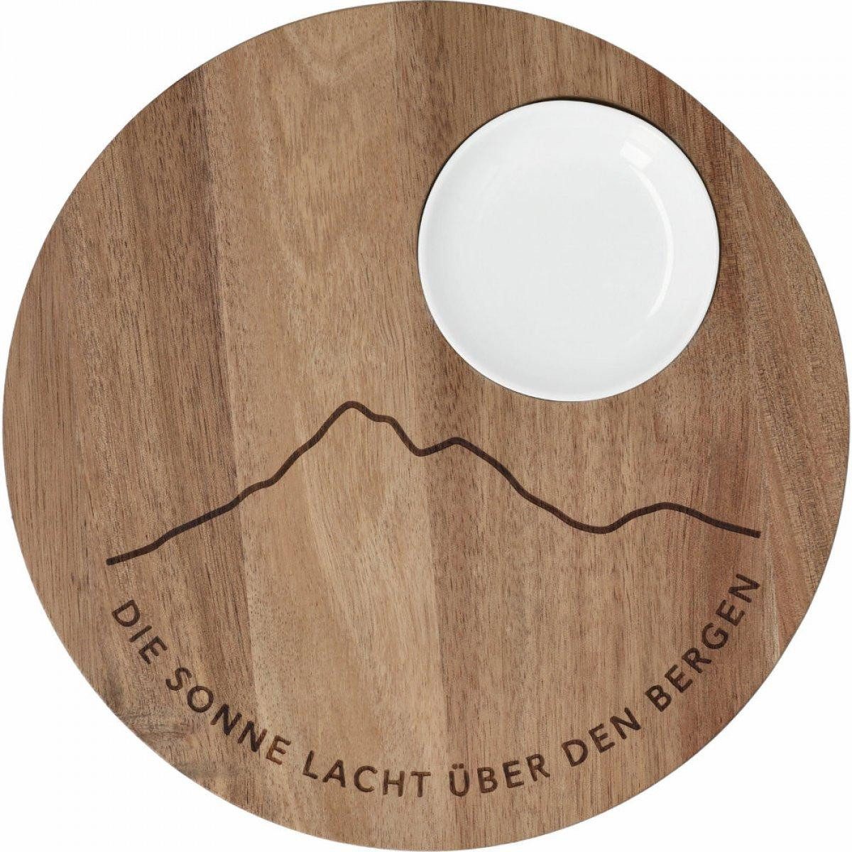 Räder Servierplatte Design Tablett Die Sonne Lacht