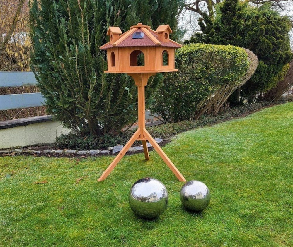 MYPETS Vogelhaus Vogelhaus ALPENZAUBER XXL Licht+Ständer