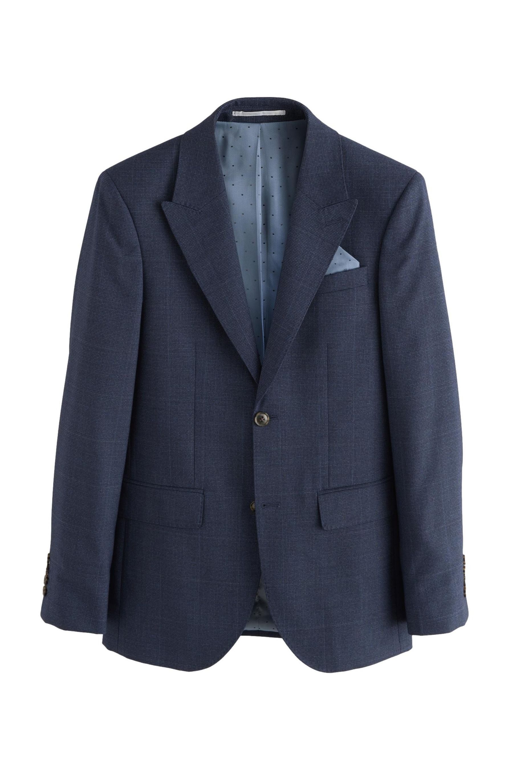 Sakko Slim Fit Signature Anzugsakko mit Karomuster