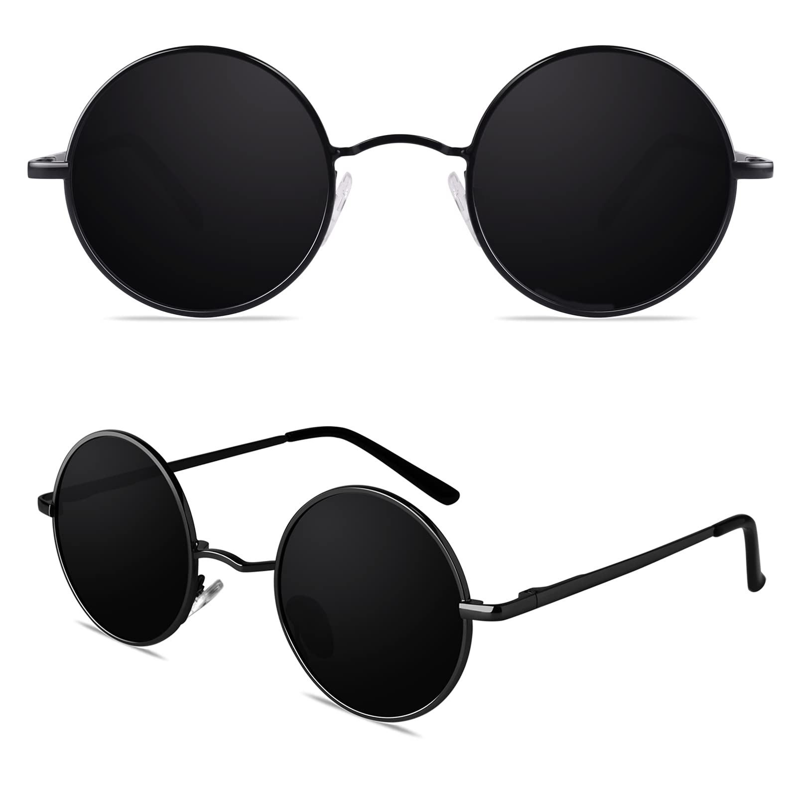 RWEUOQ Retrosonnenbrille klassische, modische runde Sonnenbrille günstig online kaufen