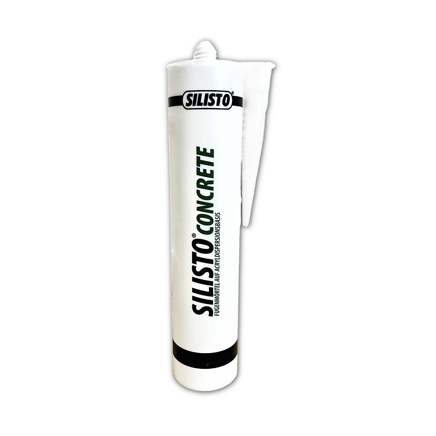 Silisto Fugenmörtel gebrauchsfertige Spachtelmasse für Beton & Mauerwerk - 310ml, Schleifbar und überstreichbar, UV-beständig