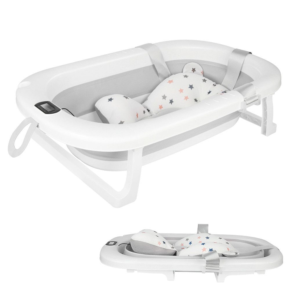 JEOBEST Babybadewanne Baby Badewanne Faltbar für Neugeborene