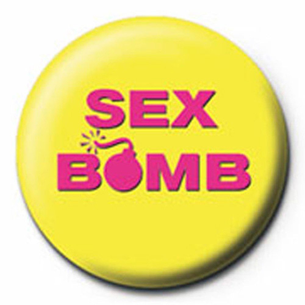 Button Fun - Button Badge - UV Sex Bomb