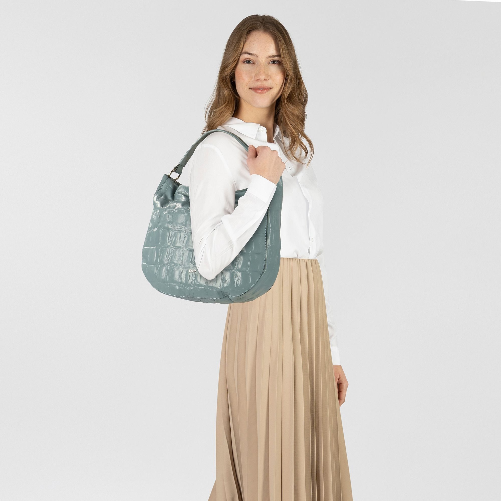 Abro Schultertasche Mia, Leder