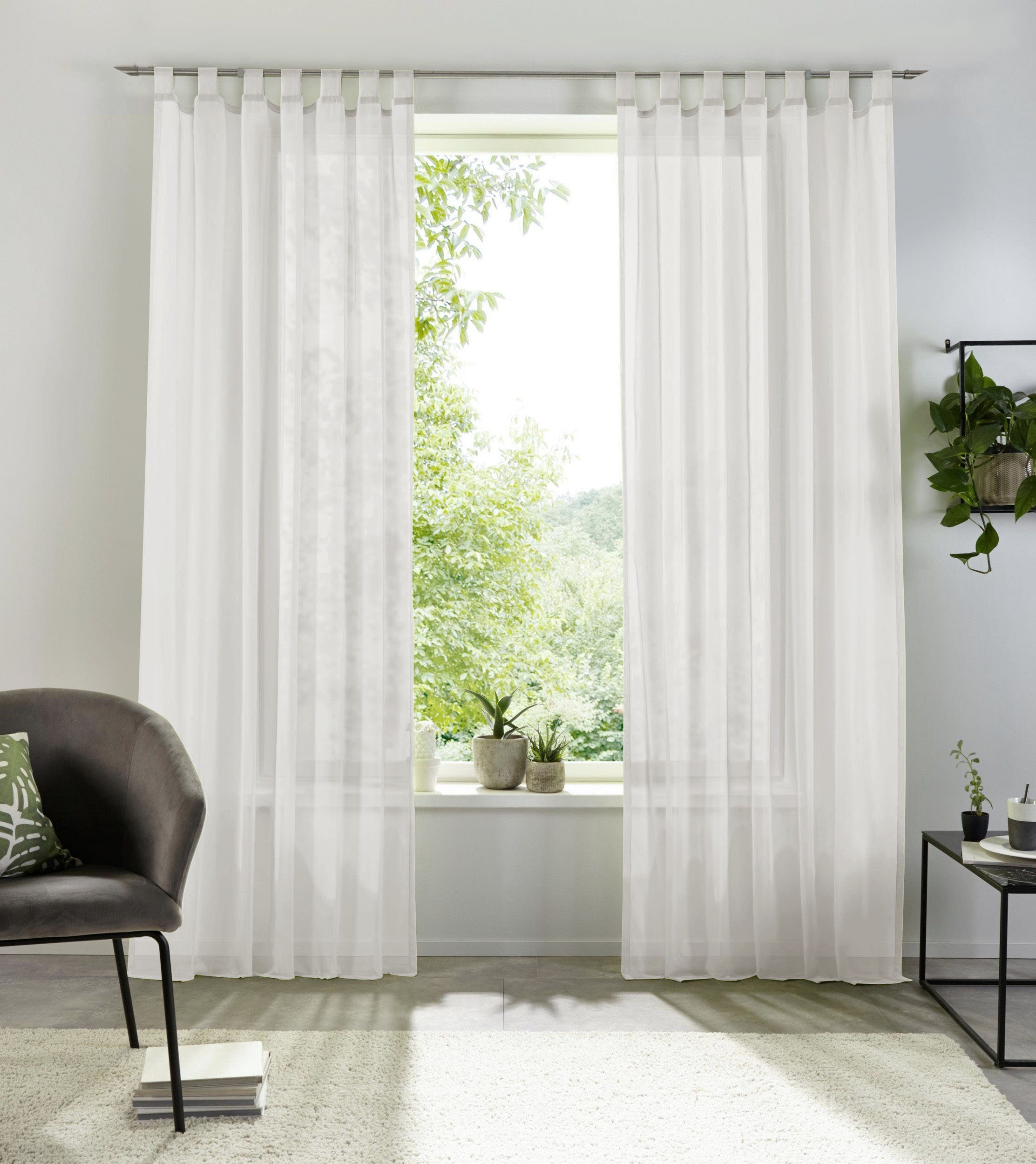 my home Gardine XANA mit Ösen, günstig online kaufen