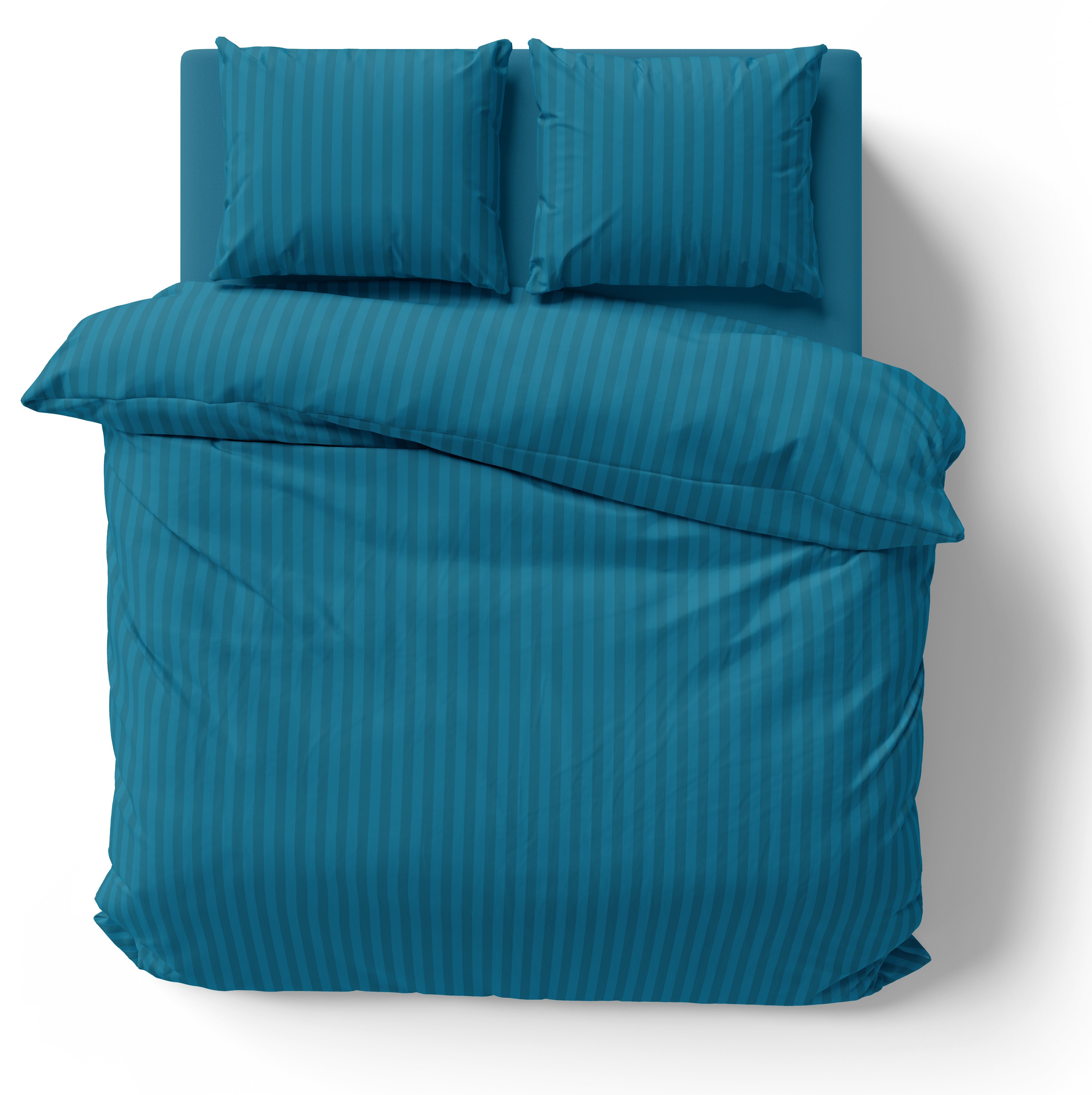 One Home Bettwäsche Damast, Mikrofaser, gestreift und elegant, 3 teilig Dop günstig online kaufen