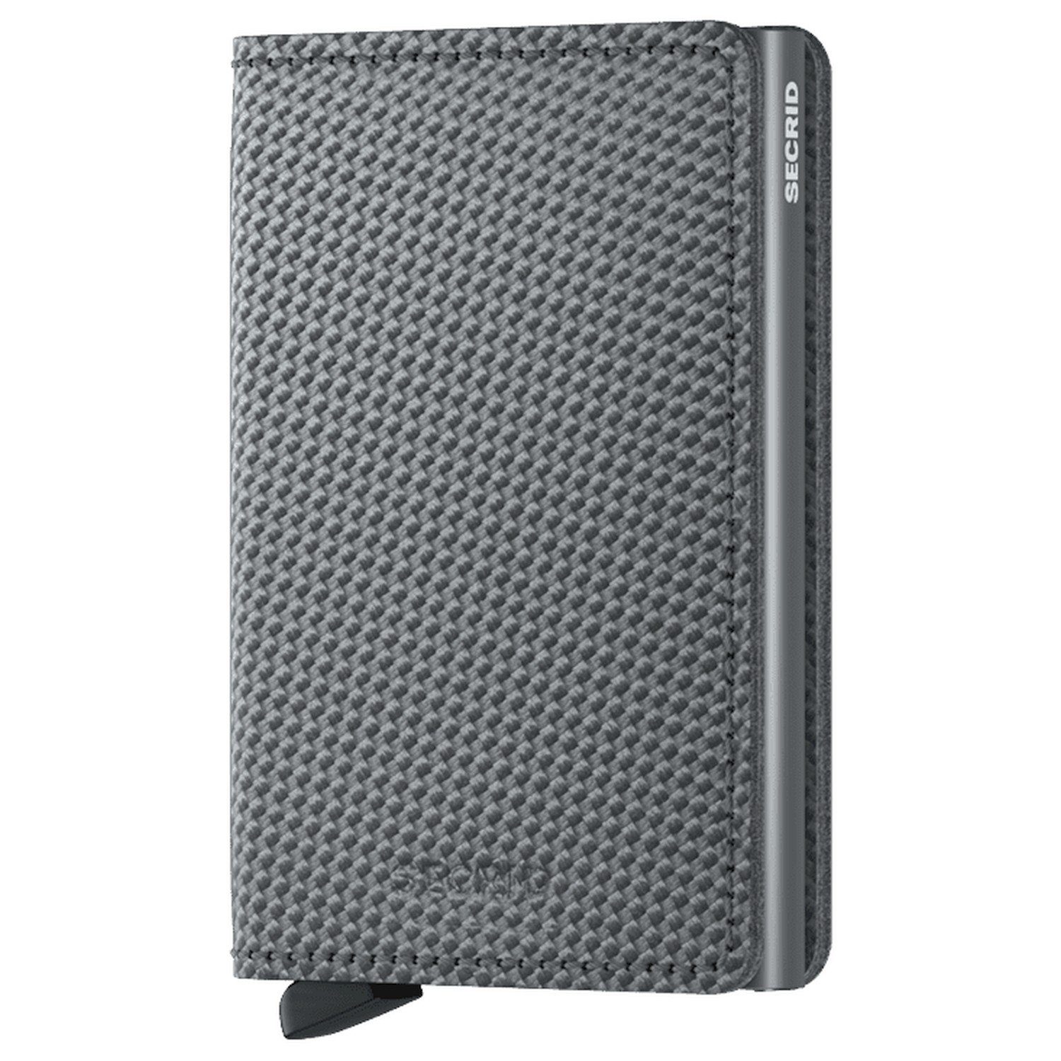 SECRID Geldbörse cm 6.8 Geldbörse Carbon - cool Slimwallet RFID grey (1-tlg)