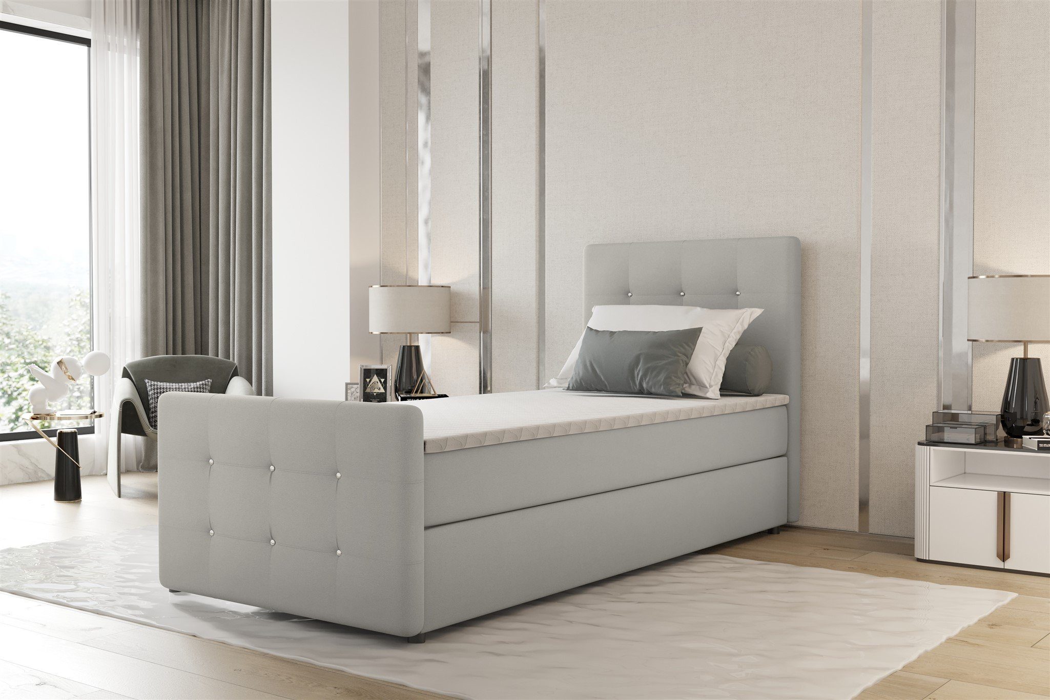 Fun Möbel Boxbett Gästebett MARKOS Überlänge günstig online kaufen