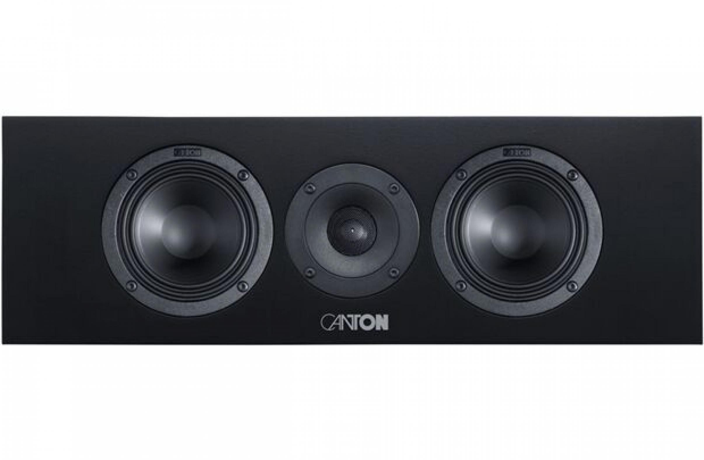 CANTON Atelier OnWall 5 C schwarz seidenmatt Einbaulautsprecher (70.0 W, 2-Wege-System, flaches Design, klare Sprachwiedergabe)