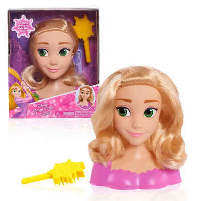 JustPlay Frisierkopf Disney Princess Rapunzel Mini Styling Head