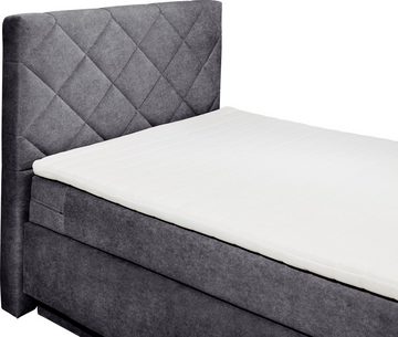 ED EXCITING DESIGN Boxspringbett Covina C, inkl. einem schwebenden Bettkasten