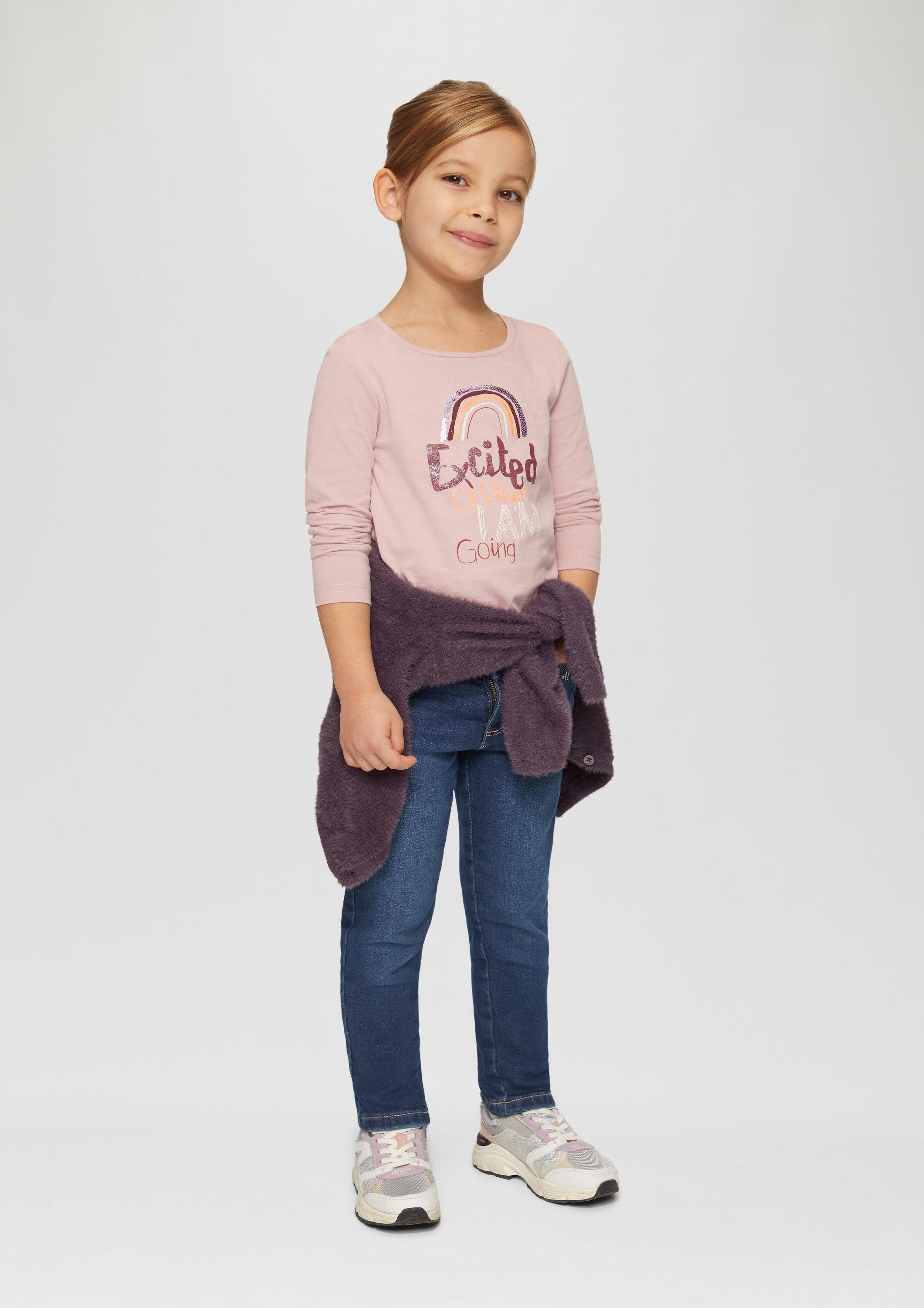 s.Oliver Slim-fit-Jeans Jeans-Hose KATHY Jeans Kathy / Regular Fit / Mid Rise / Slim Leg / Soft & warm inside