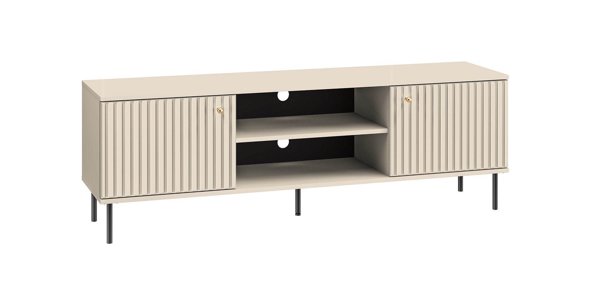 Feldmann-Wohnen Lowboard Sophie (Sophie, 1 St., 1-teilig), 160cm kaschmir matt