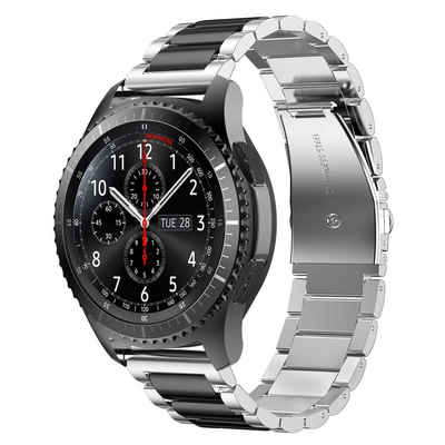 Cadorabo Smartwatch-Armband 20 mm, Smartwatch Ersatzarmband - 20mm - Edelstahl
