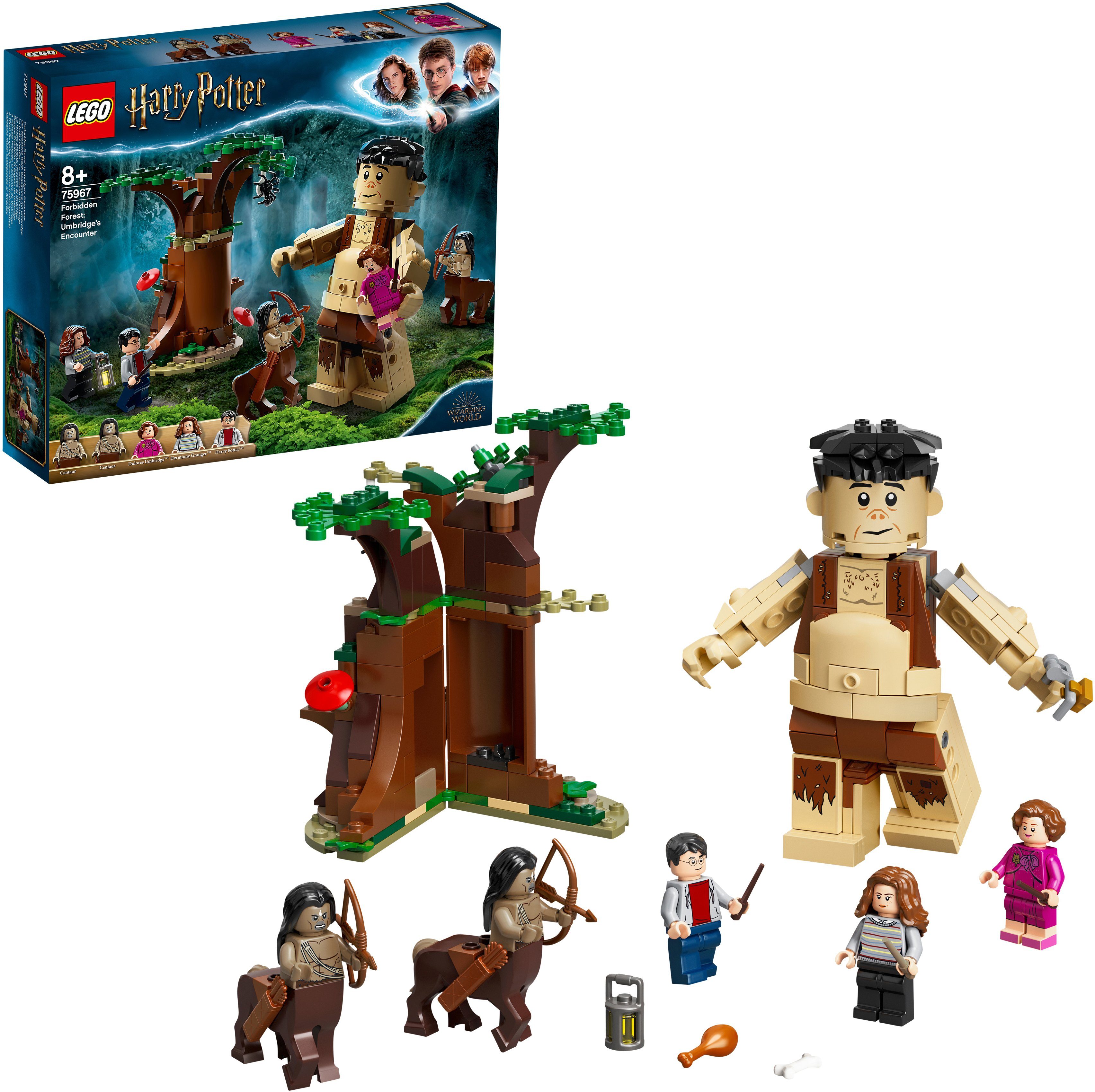 Image of LEGO 75967 Der Verbotene Wald: Begegnung mit Umbridge Bausatz, Mehrfarbig