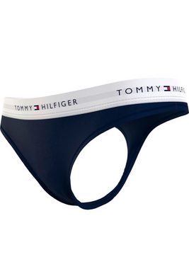 Tommy Hilfiger Underwear Tanga mit Logo auf dem Taillenbund
