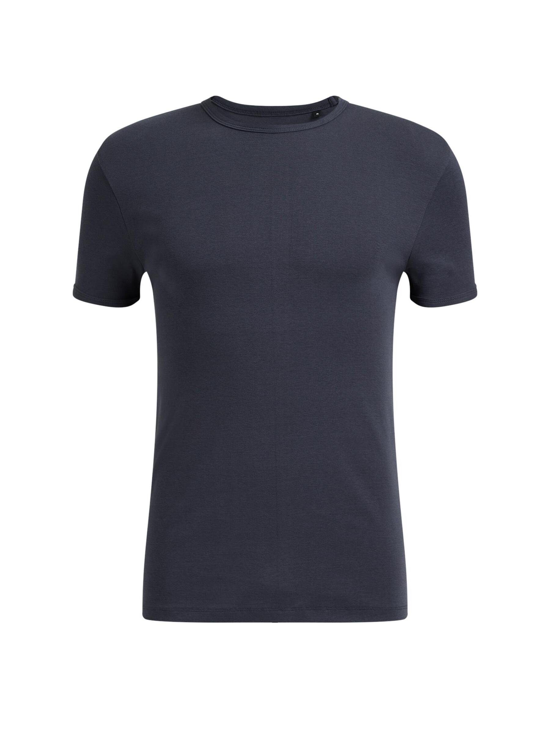WE Fashion T-Shirt Marineblau (1-tlg)