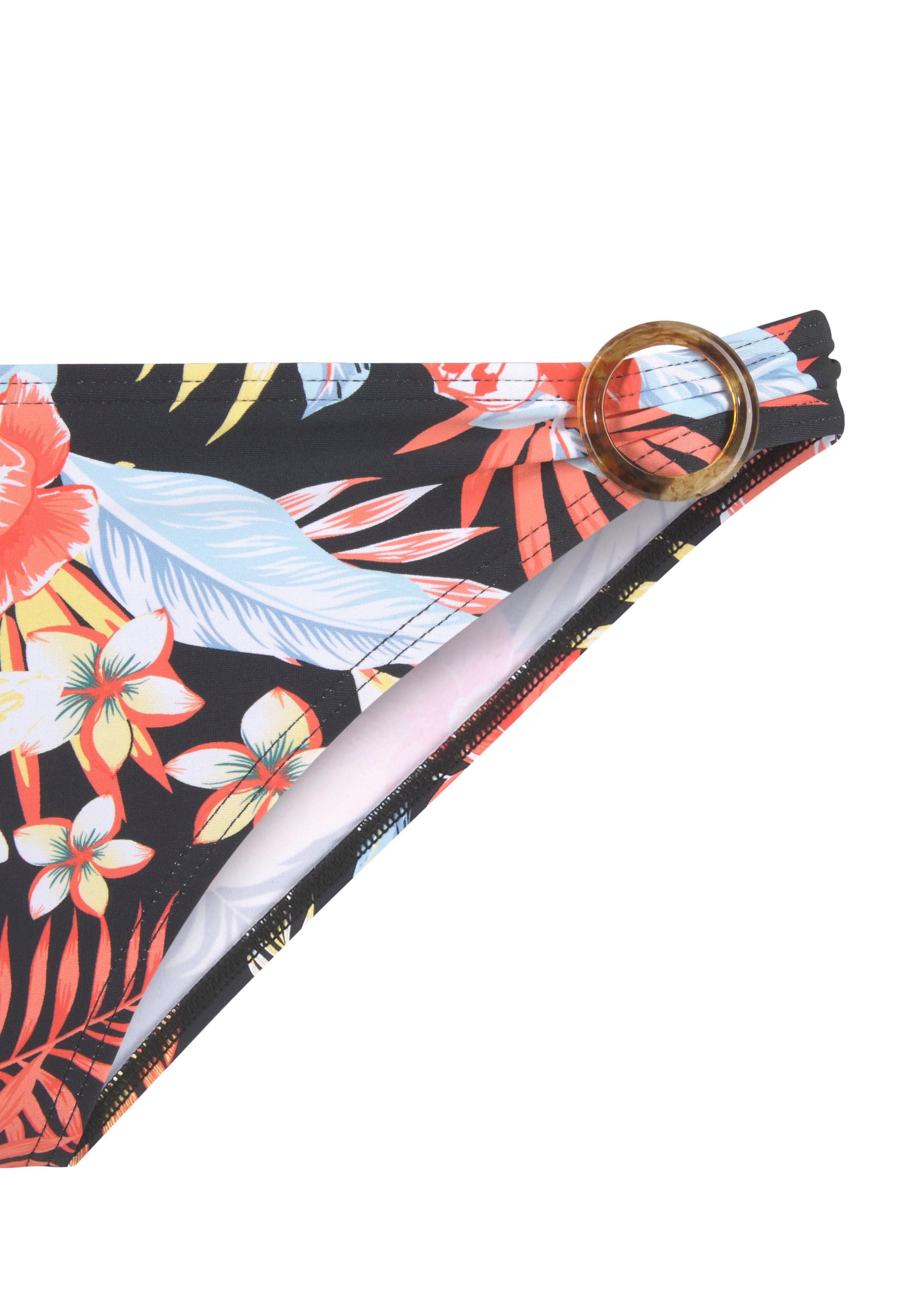 s.Oliver Bikini-Hose Marika mit seitlichen Zierringe